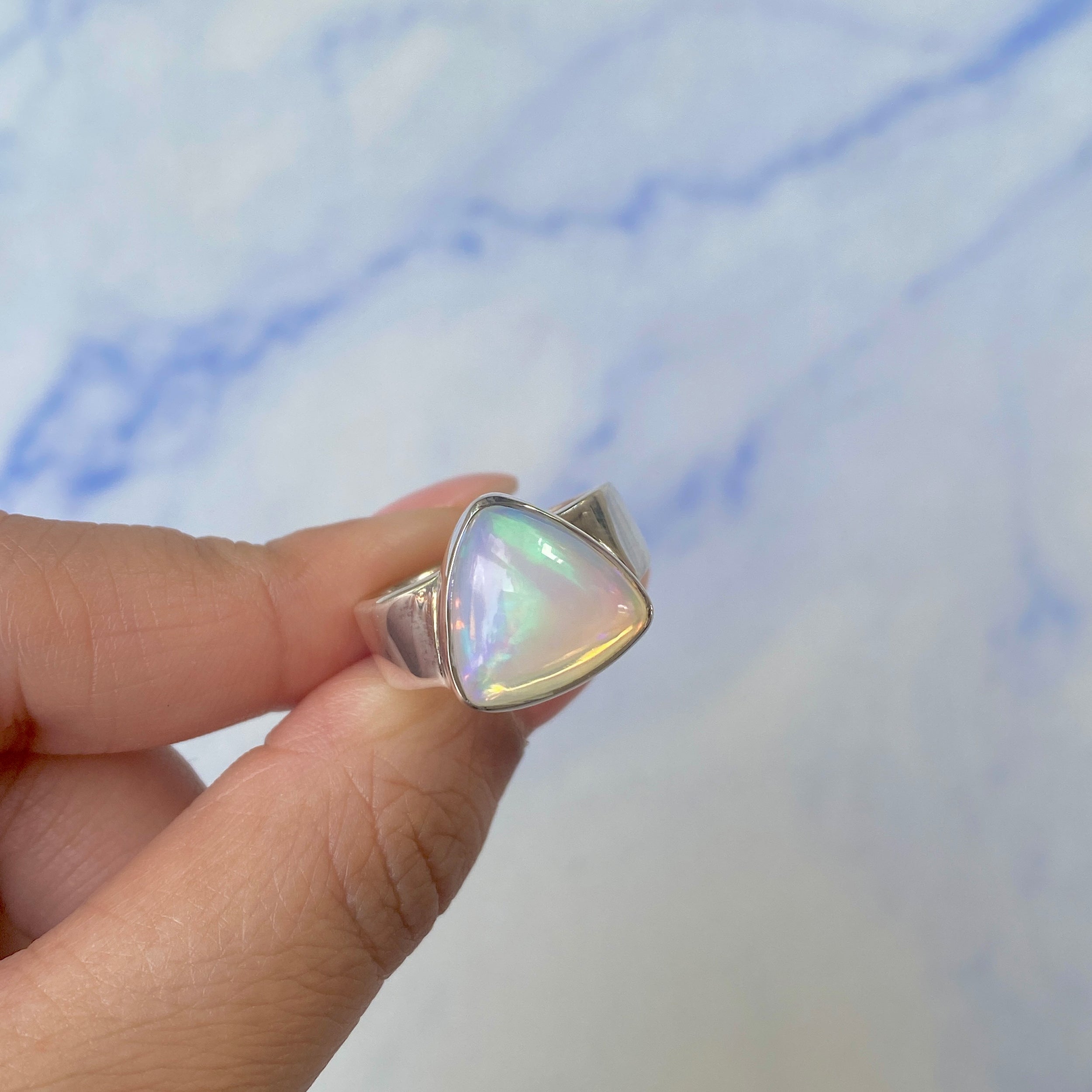 Opal Ring Size 8-(OPL-R-35.)