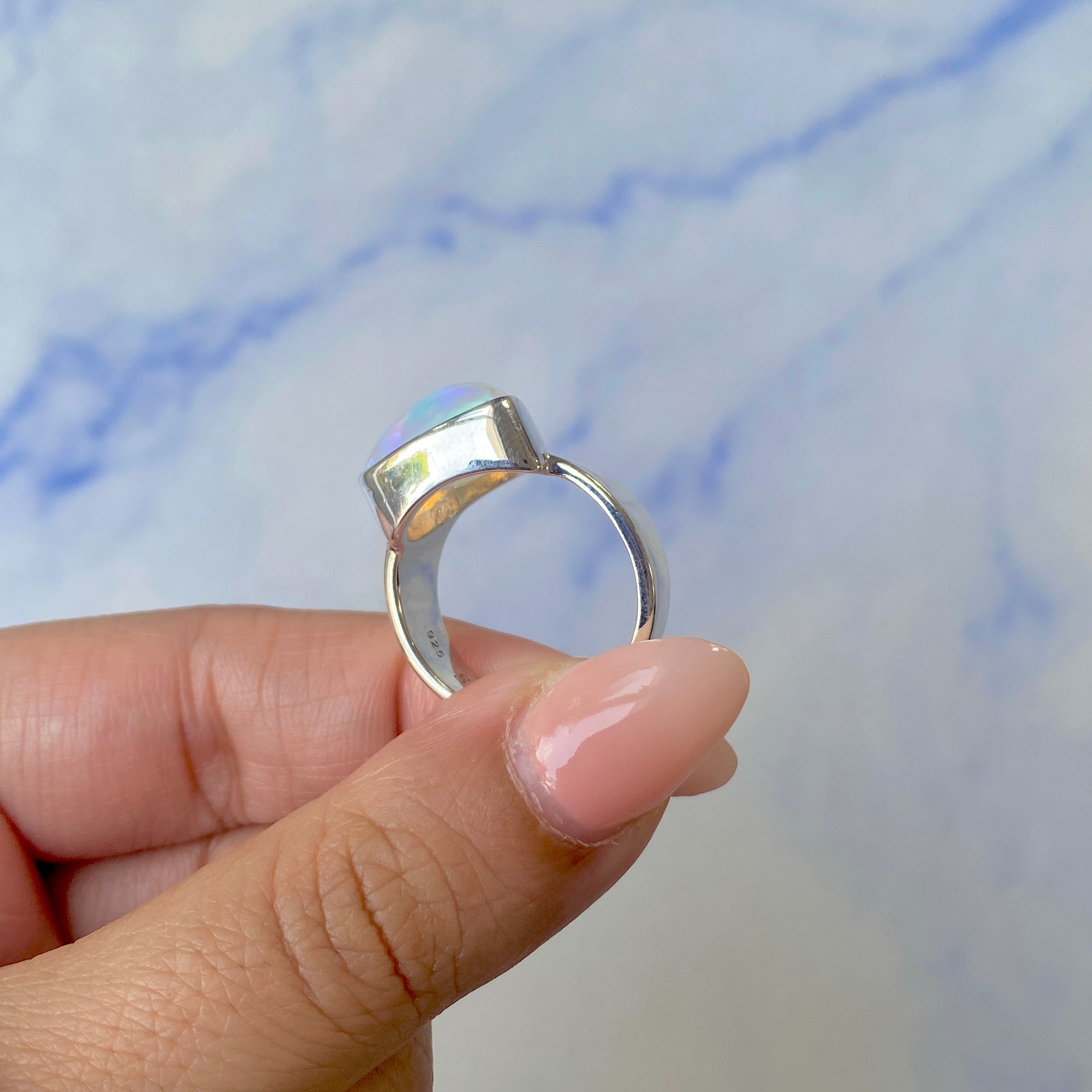 Opal Ring Size 8-(OPL-R-35.)