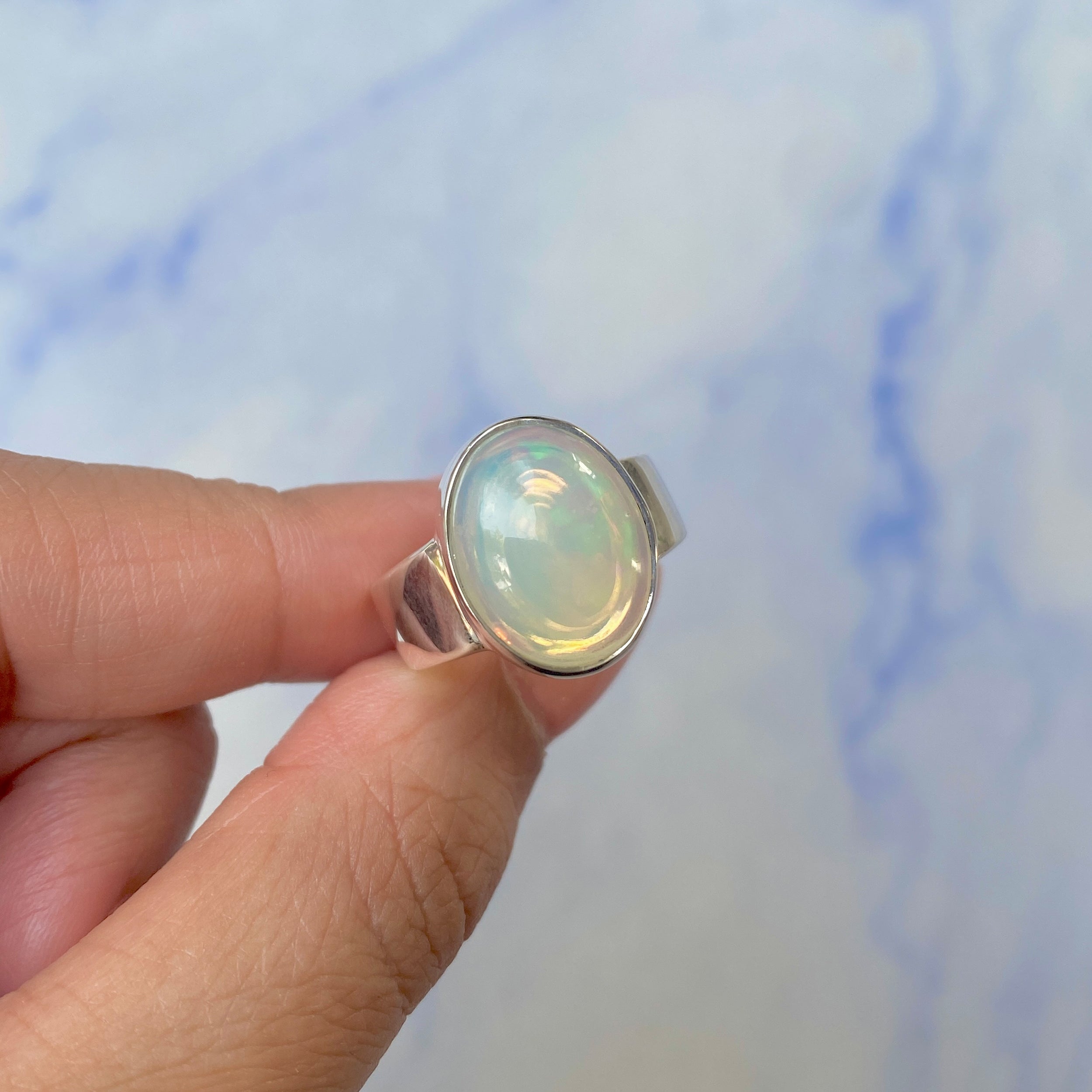 Opal Ring Size 8-(OPL-R-39.)