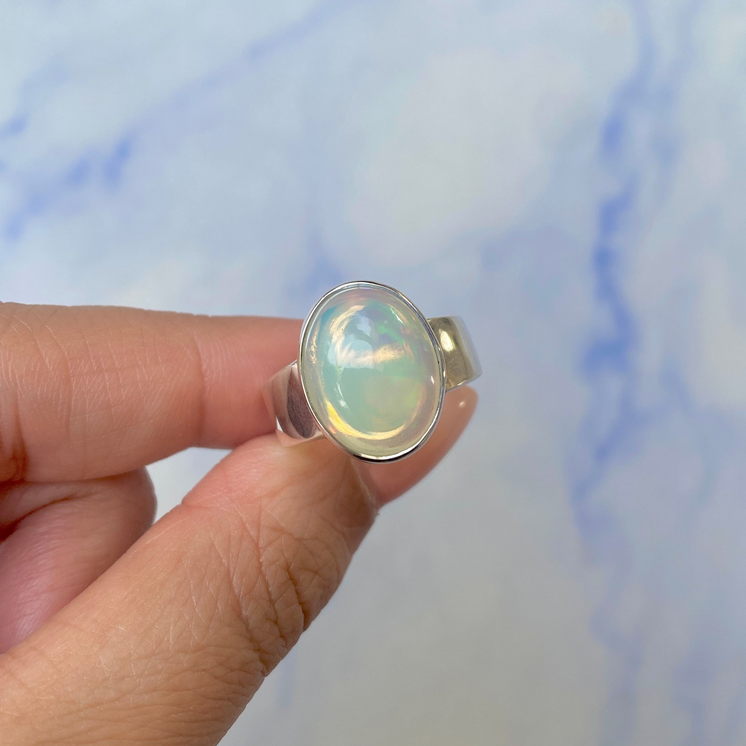 Opal Ring Size 8-(OPL-R-39.)