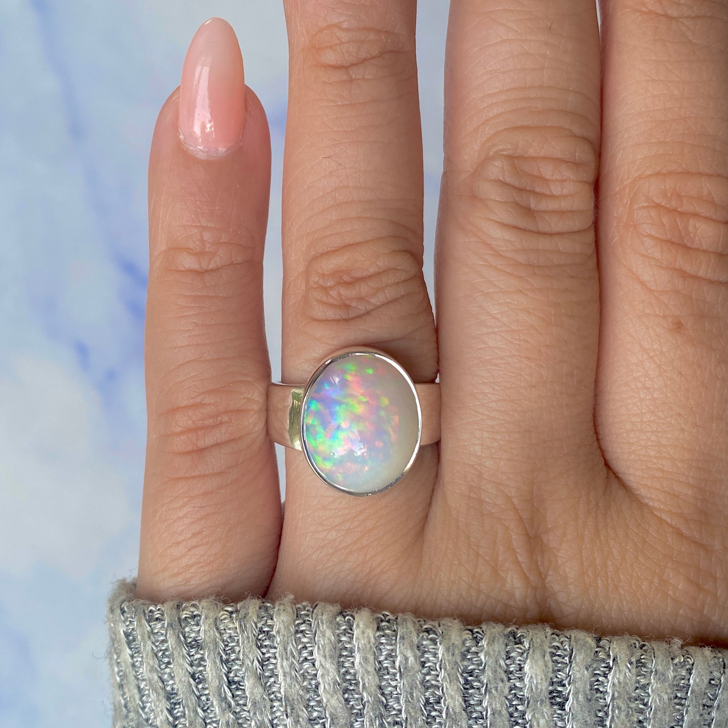 Opal Ring Size 7-(OPL-R-40.)