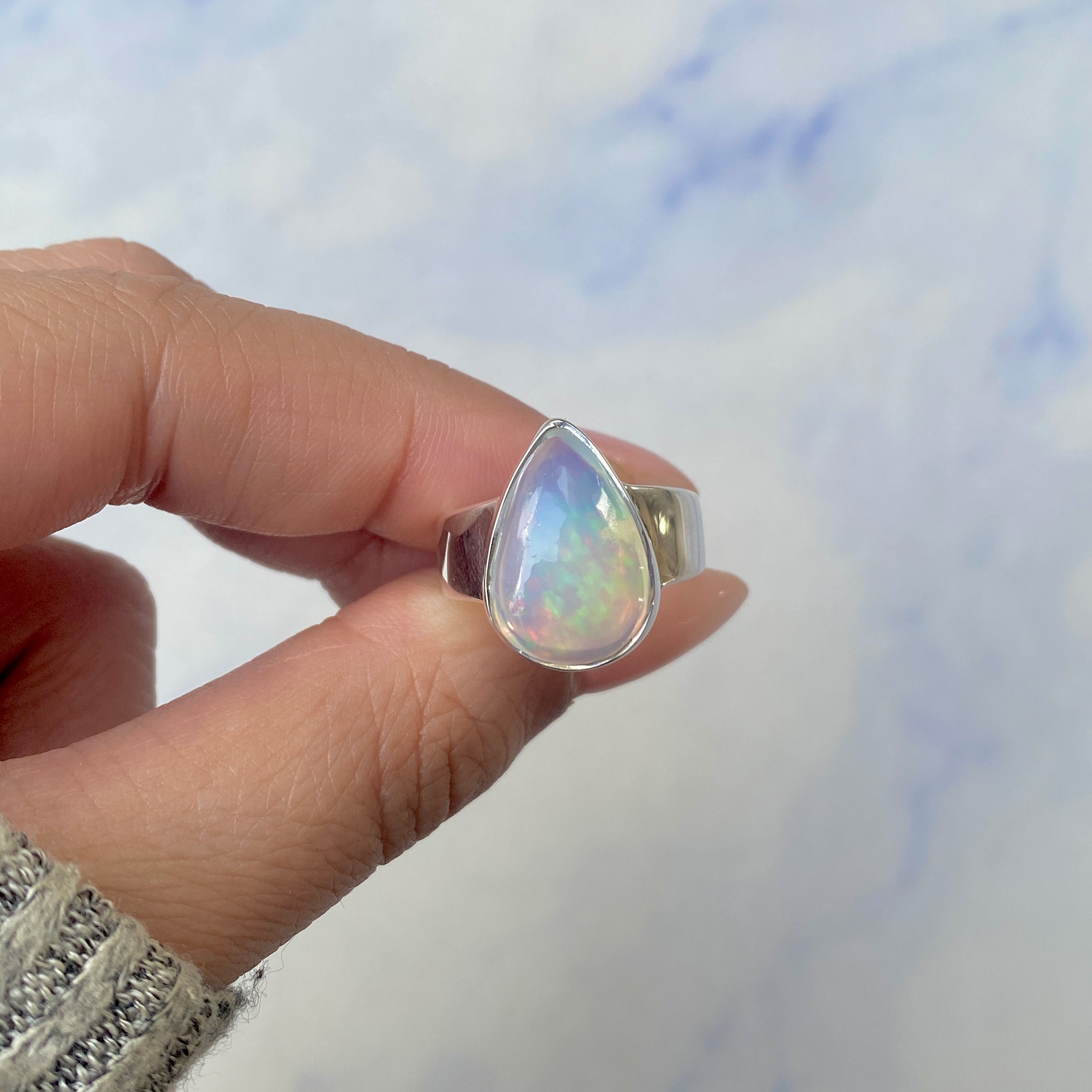 Opal Ring Size 7-(OPL-R-41.)