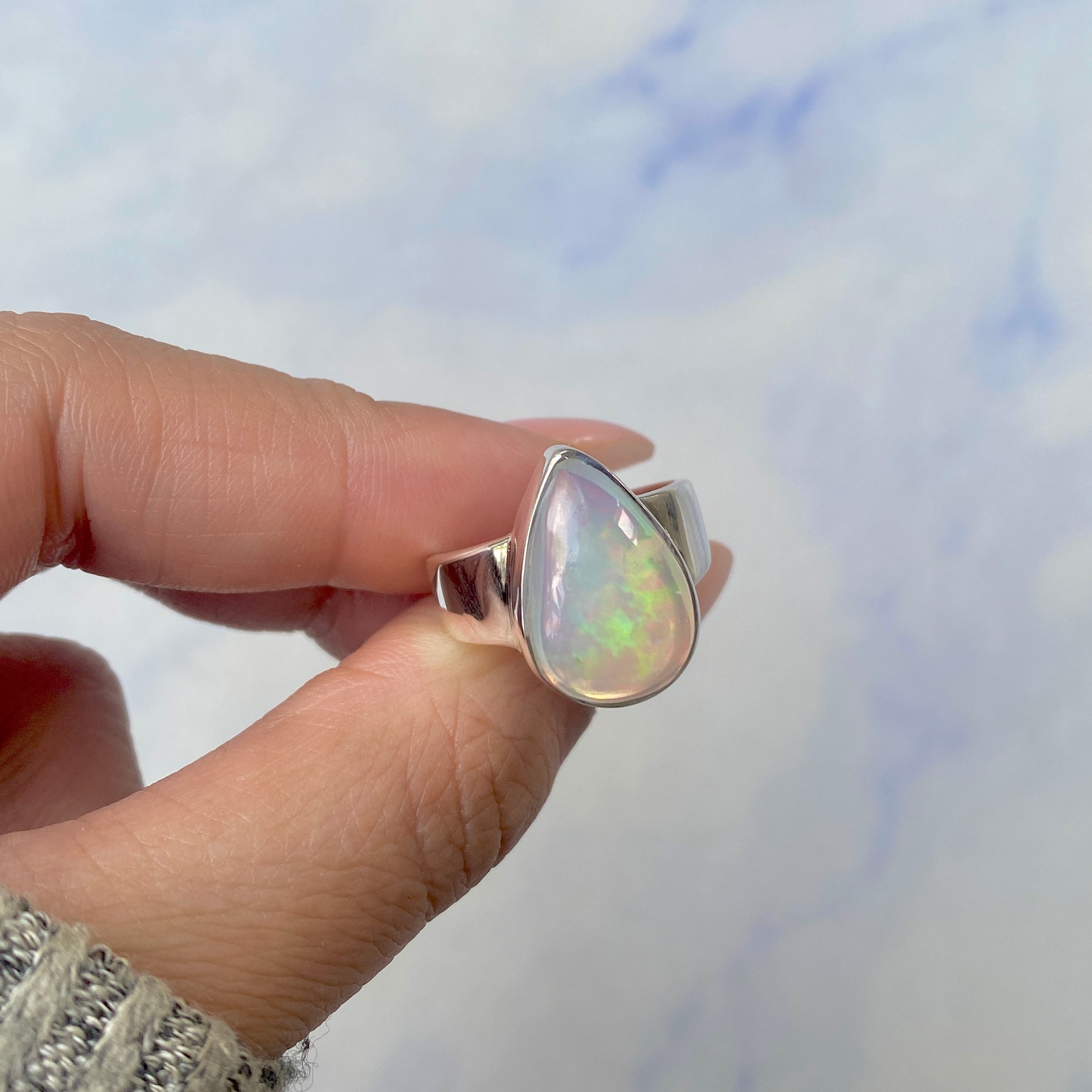 Opal Ring Size 7-(OPL-R-41.)