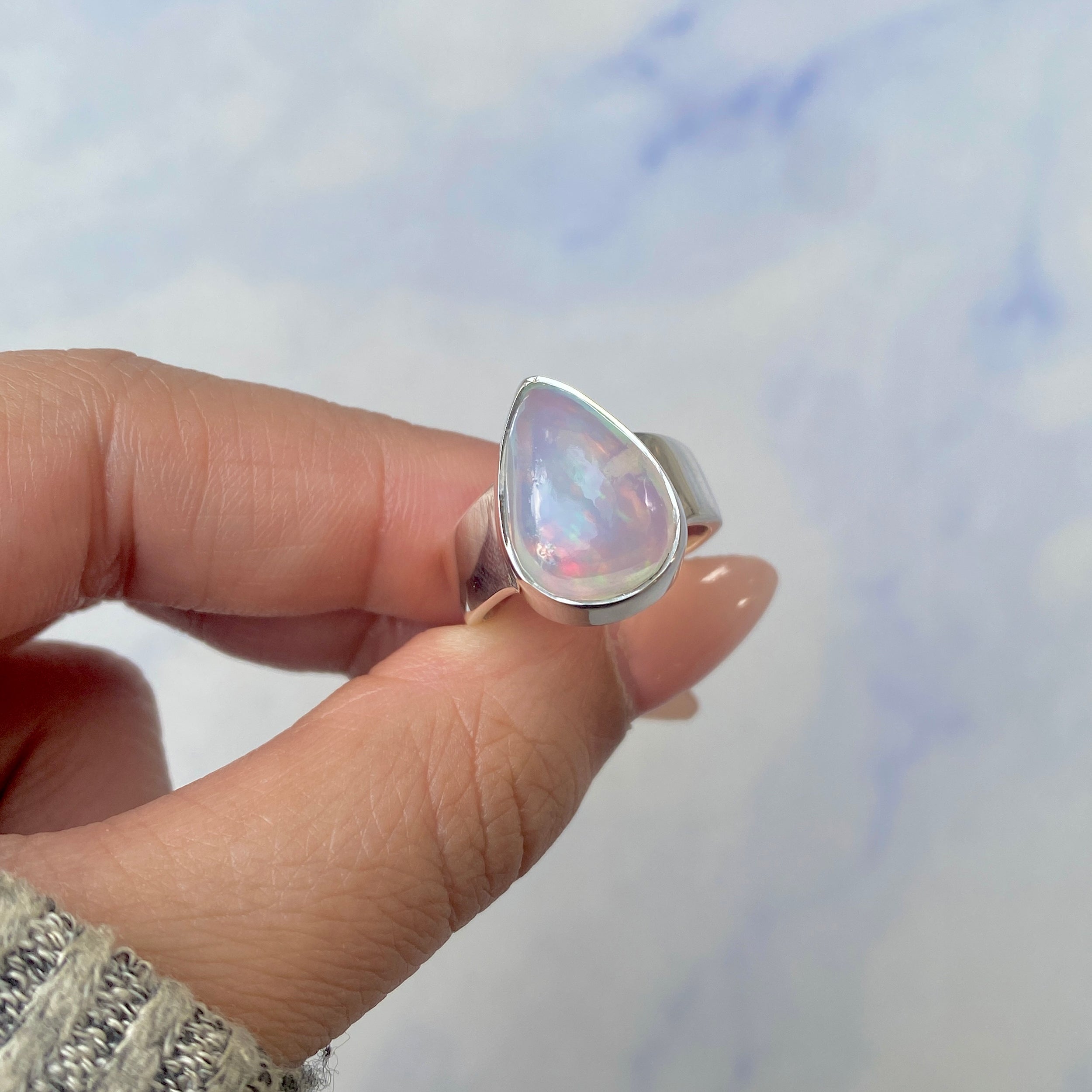 Opal Ring Size 7-(OPL-R-41.)