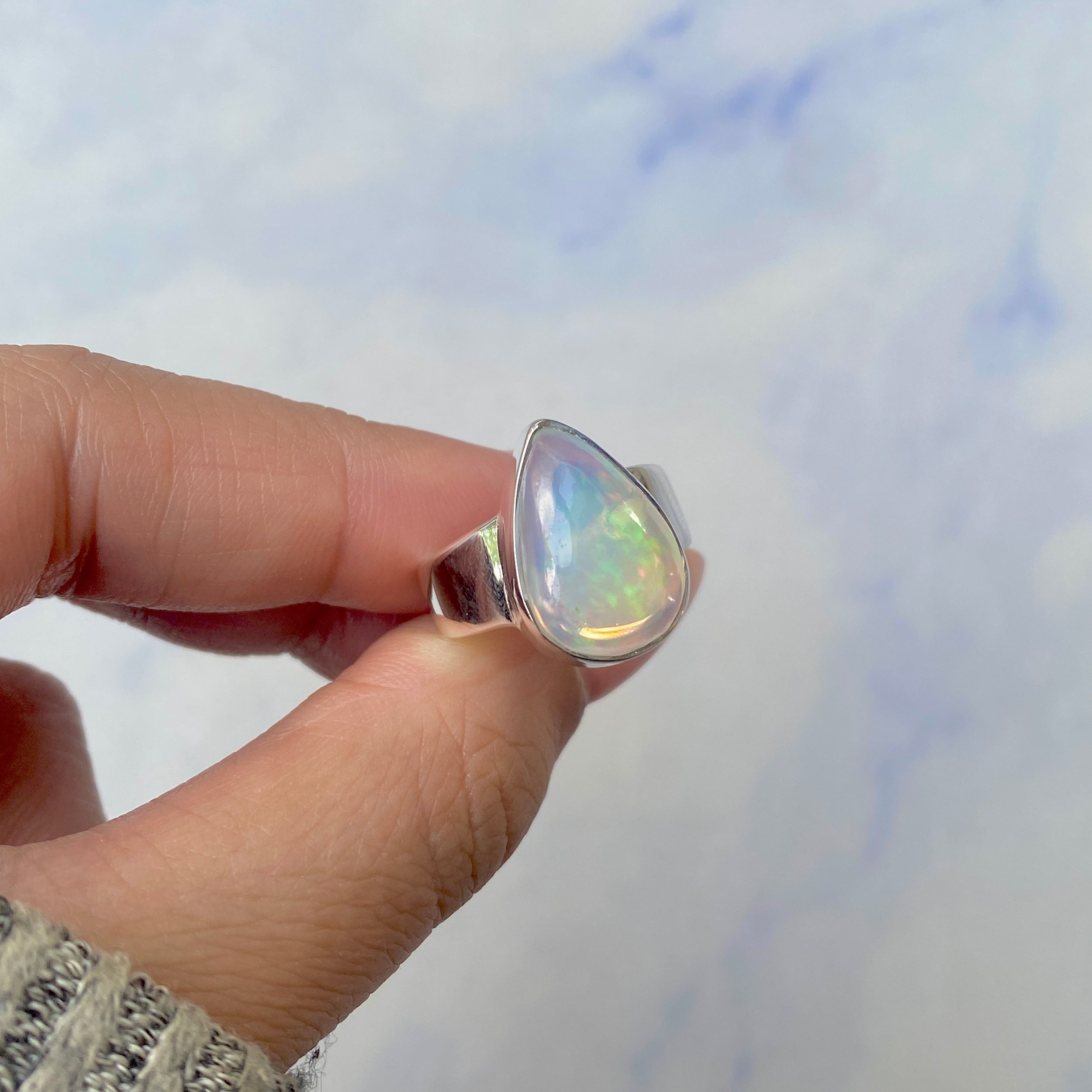 Opal Ring Size 7-(OPL-R-41.)