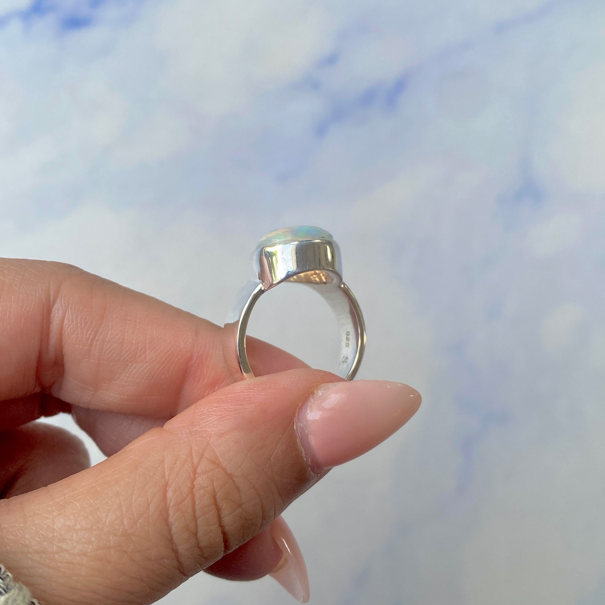 Opal Ring Size 7-(OPL-R-41.)