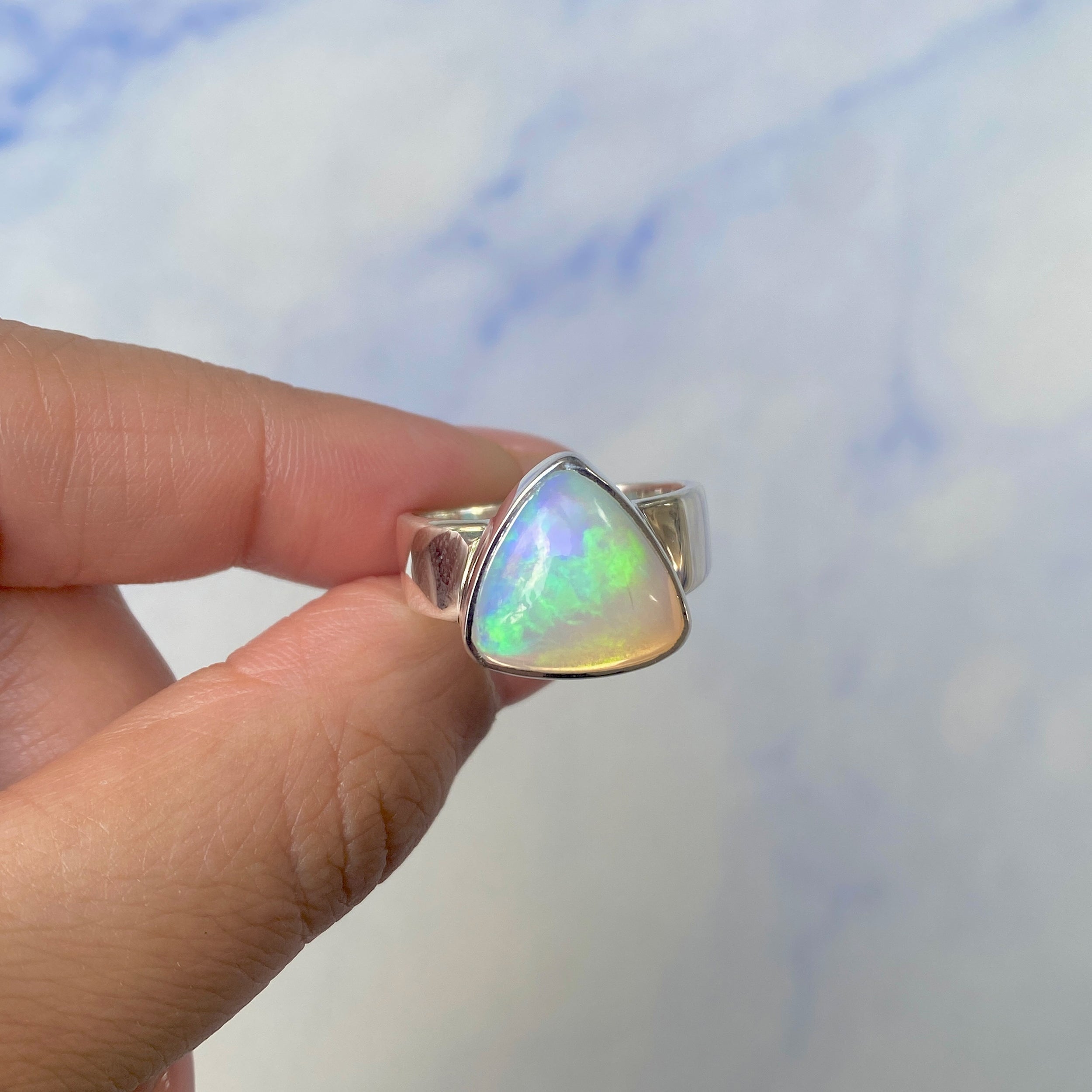 Opal Ring Size 9-(OPL-R-43.)