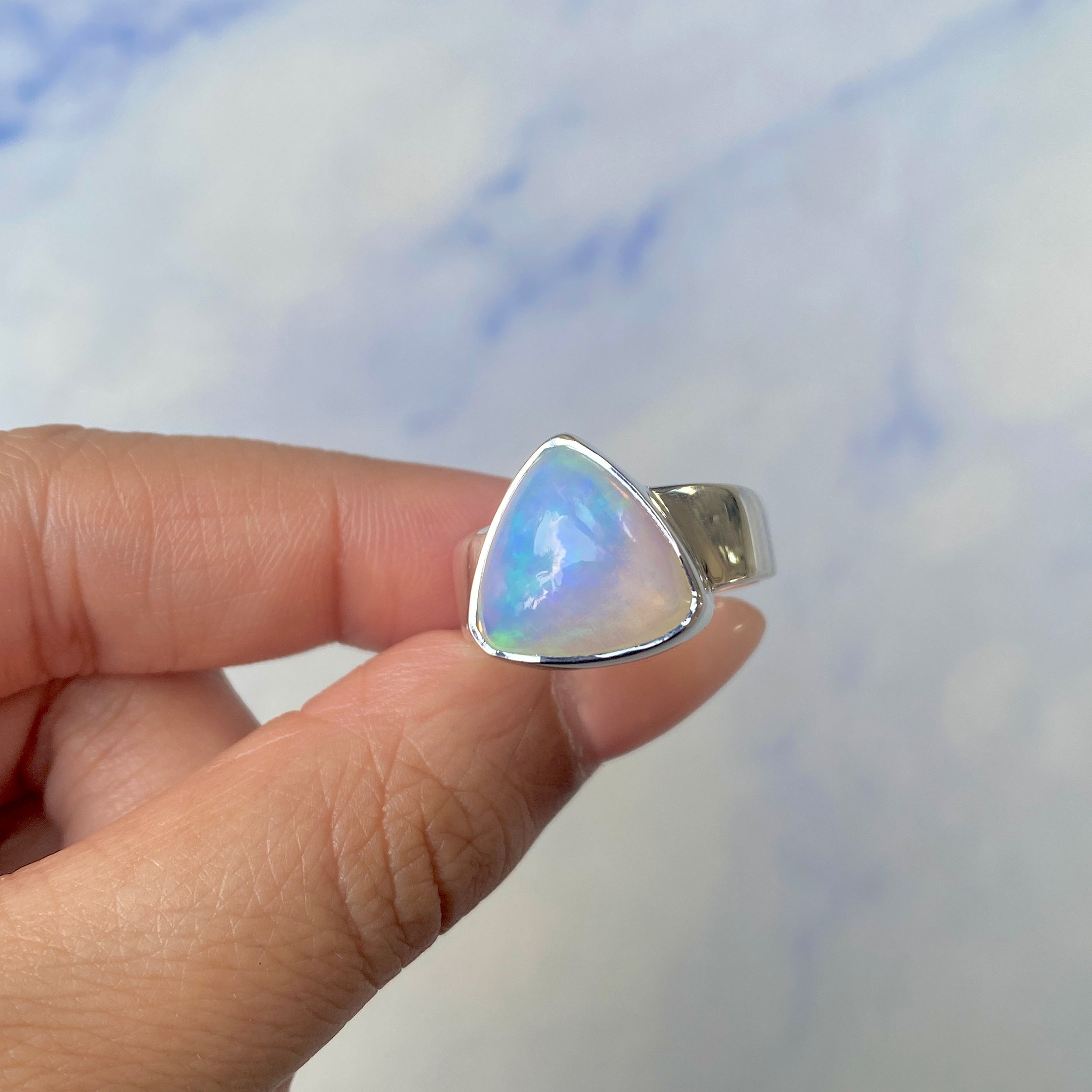 Opal Ring Size 9-(OPL-R-43.)