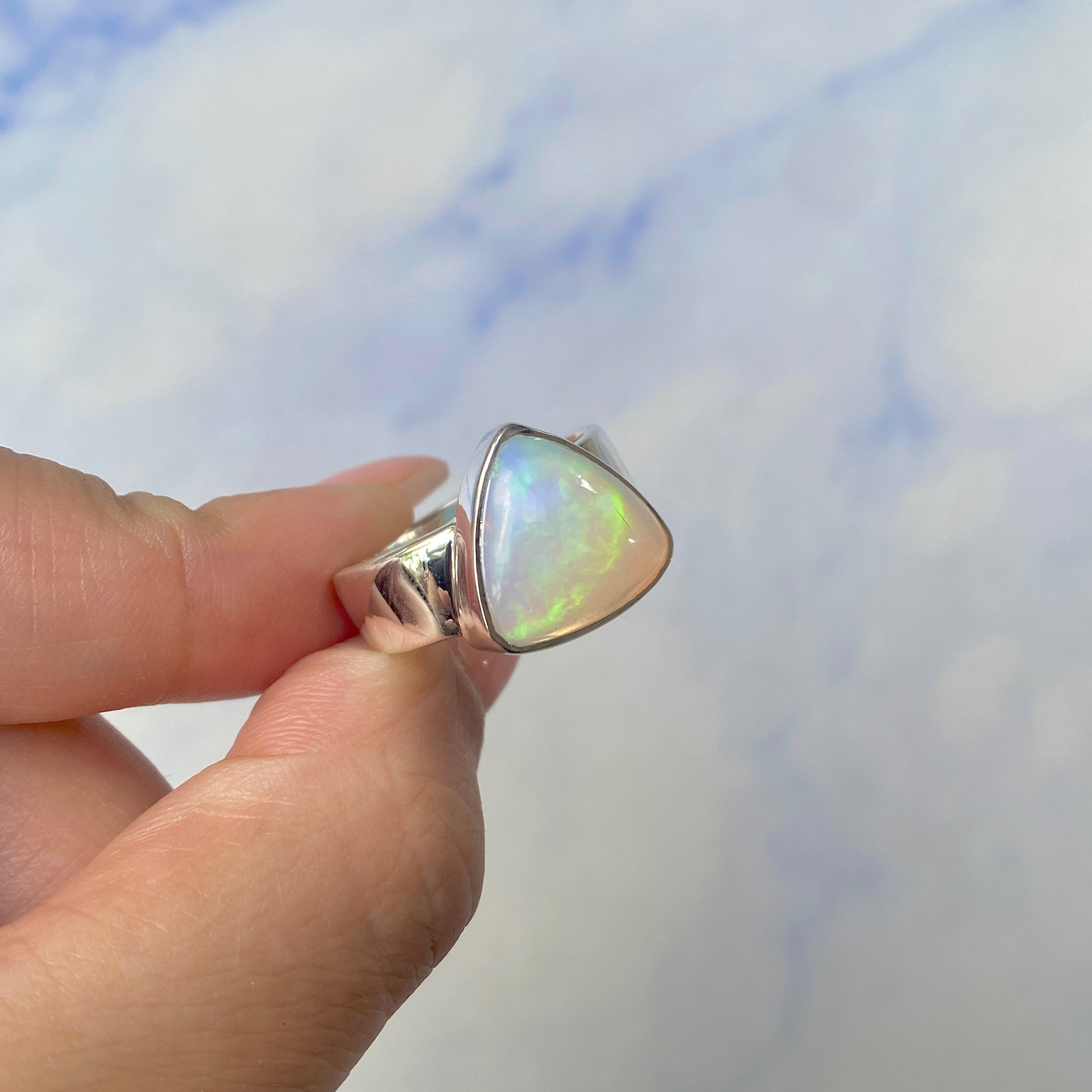 Opal Ring Size 9-(OPL-R-43.)