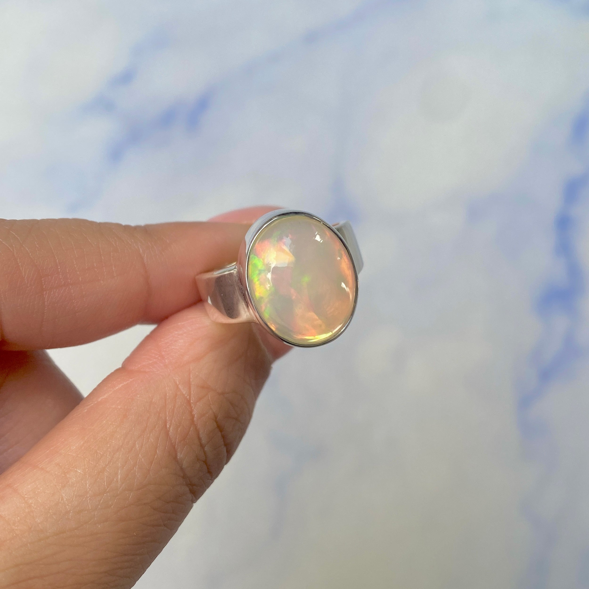Opal Ring Size 8-(OPL-R-44.)