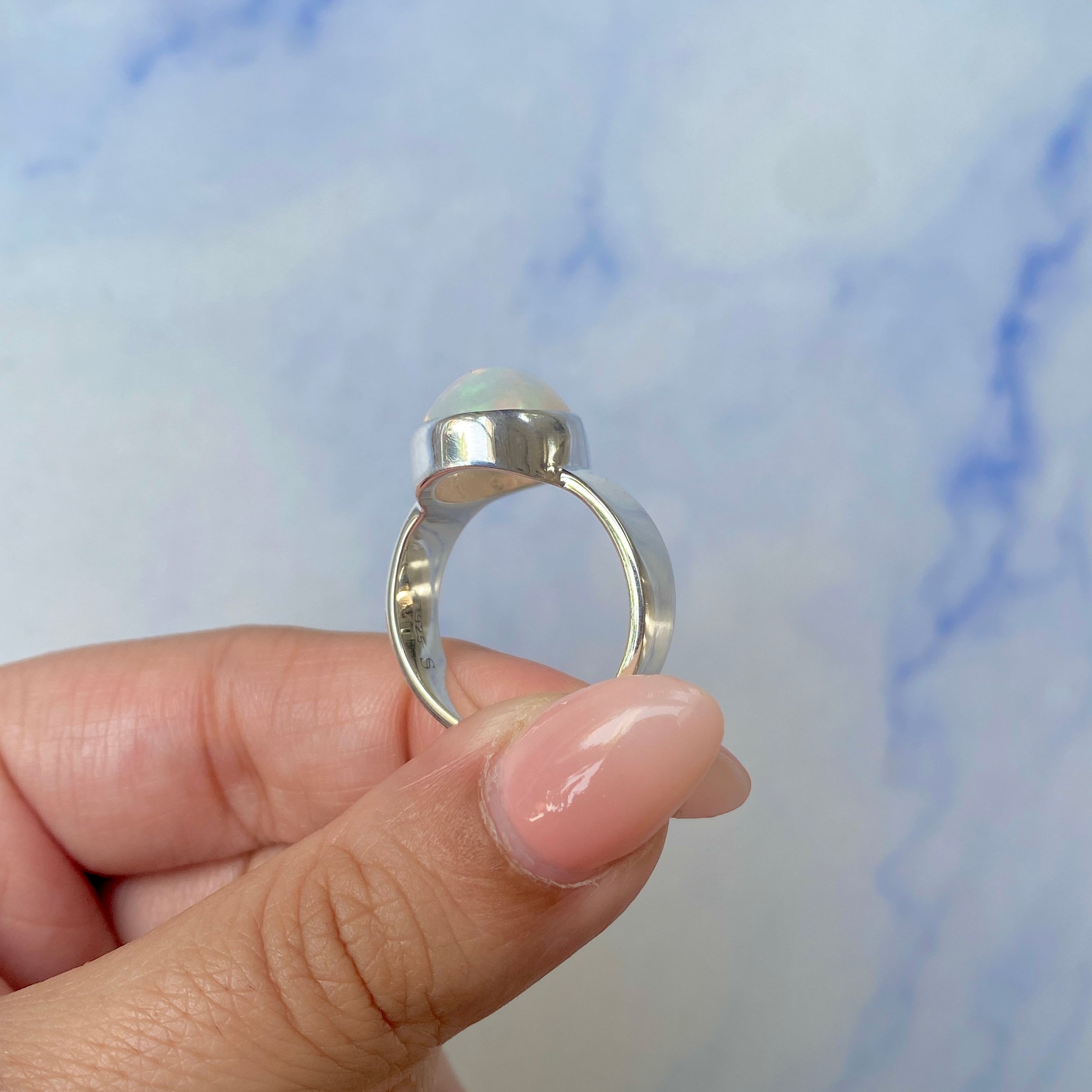 Opal Ring Size 9-(OPL-R-50.)