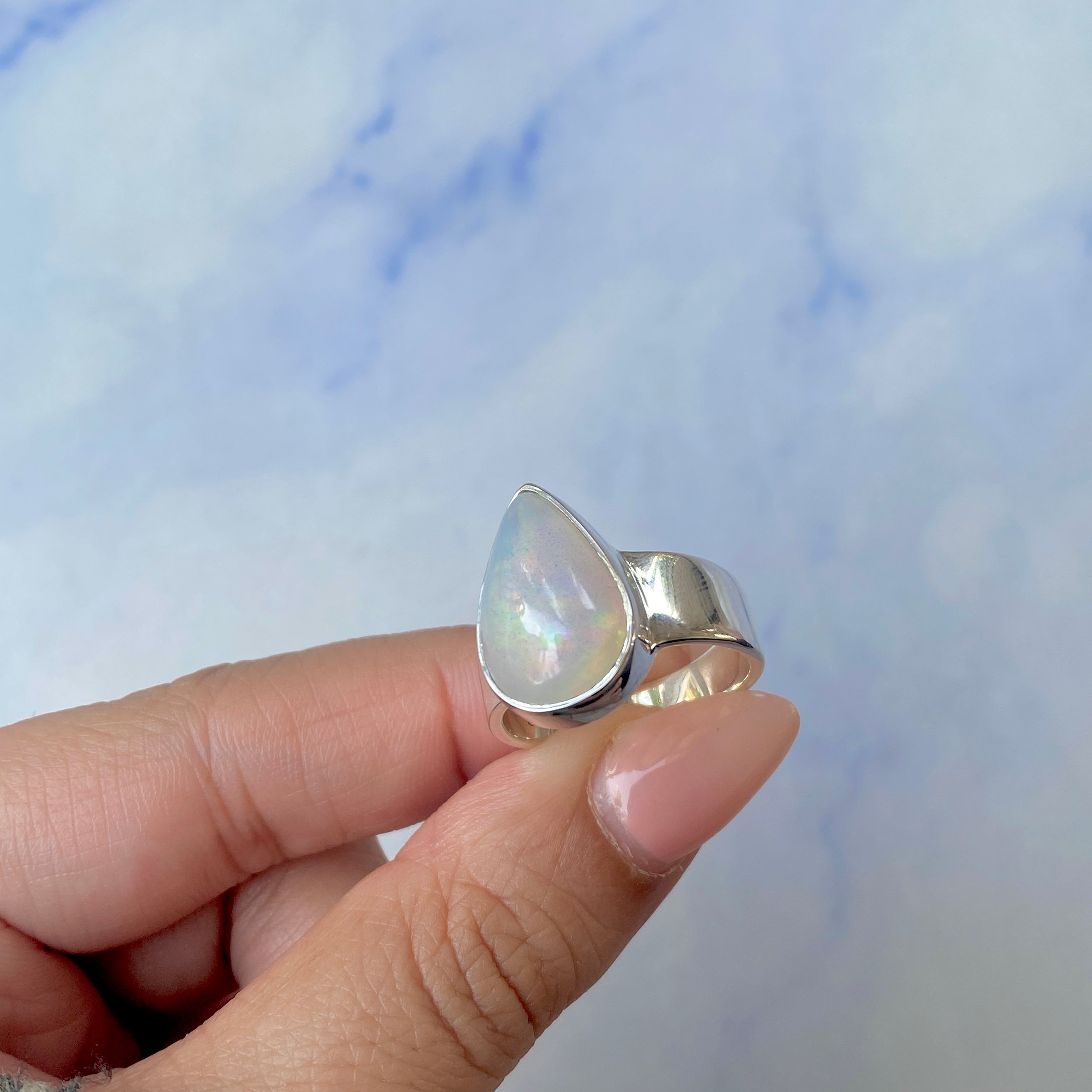 Opal Ring Size 9-(OPL-R-51.)