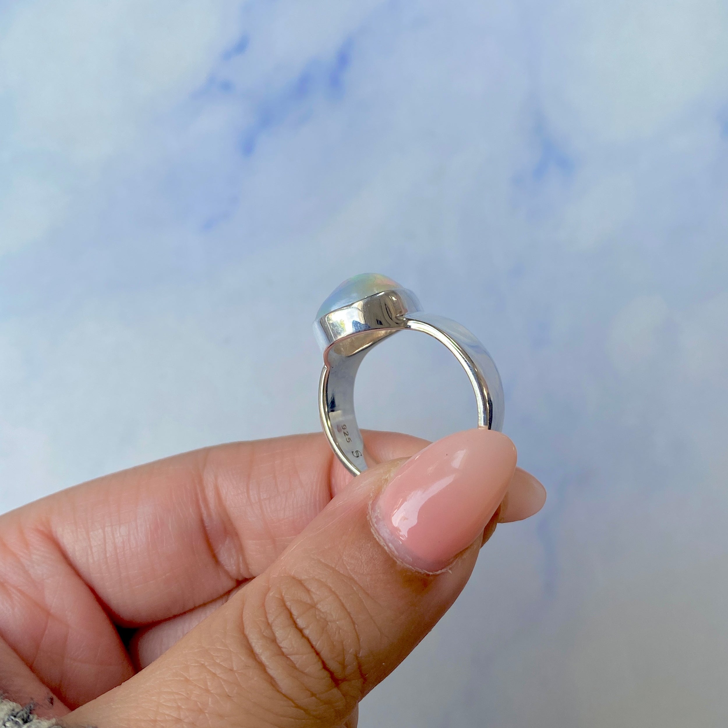 Opal Ring Size 9-(OPL-R-51.)