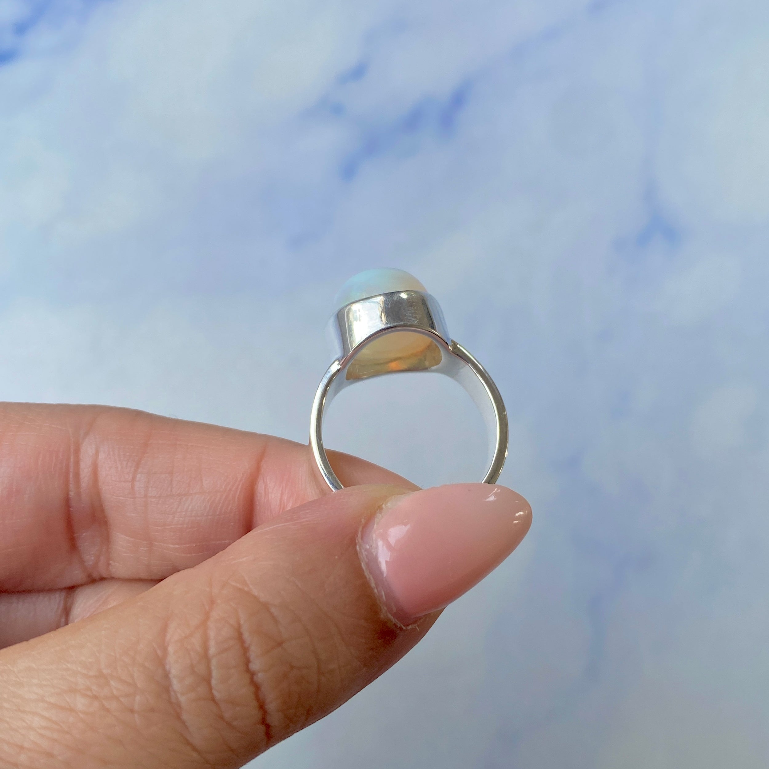 Opal Ring Size 8-(OPL-R-52.)