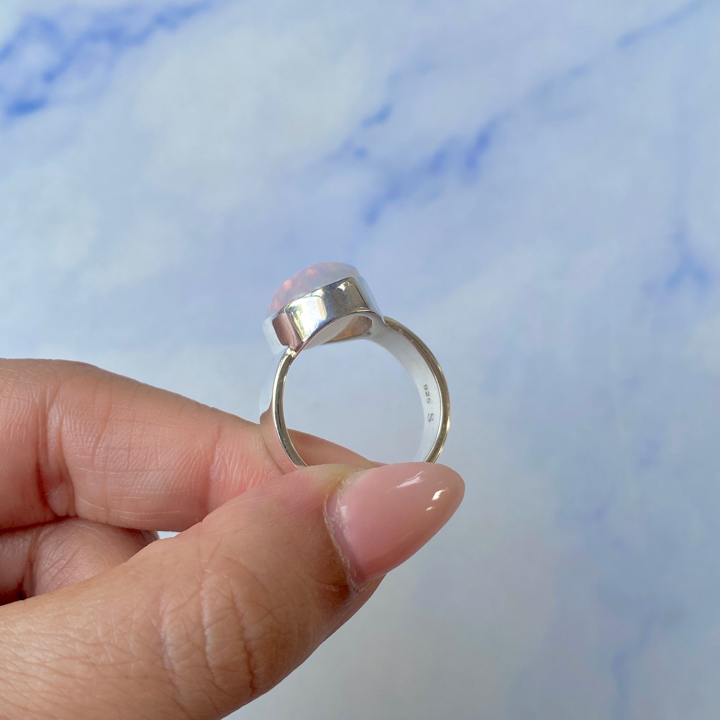 Opal Ring Size 9-(OPL-R-54.)