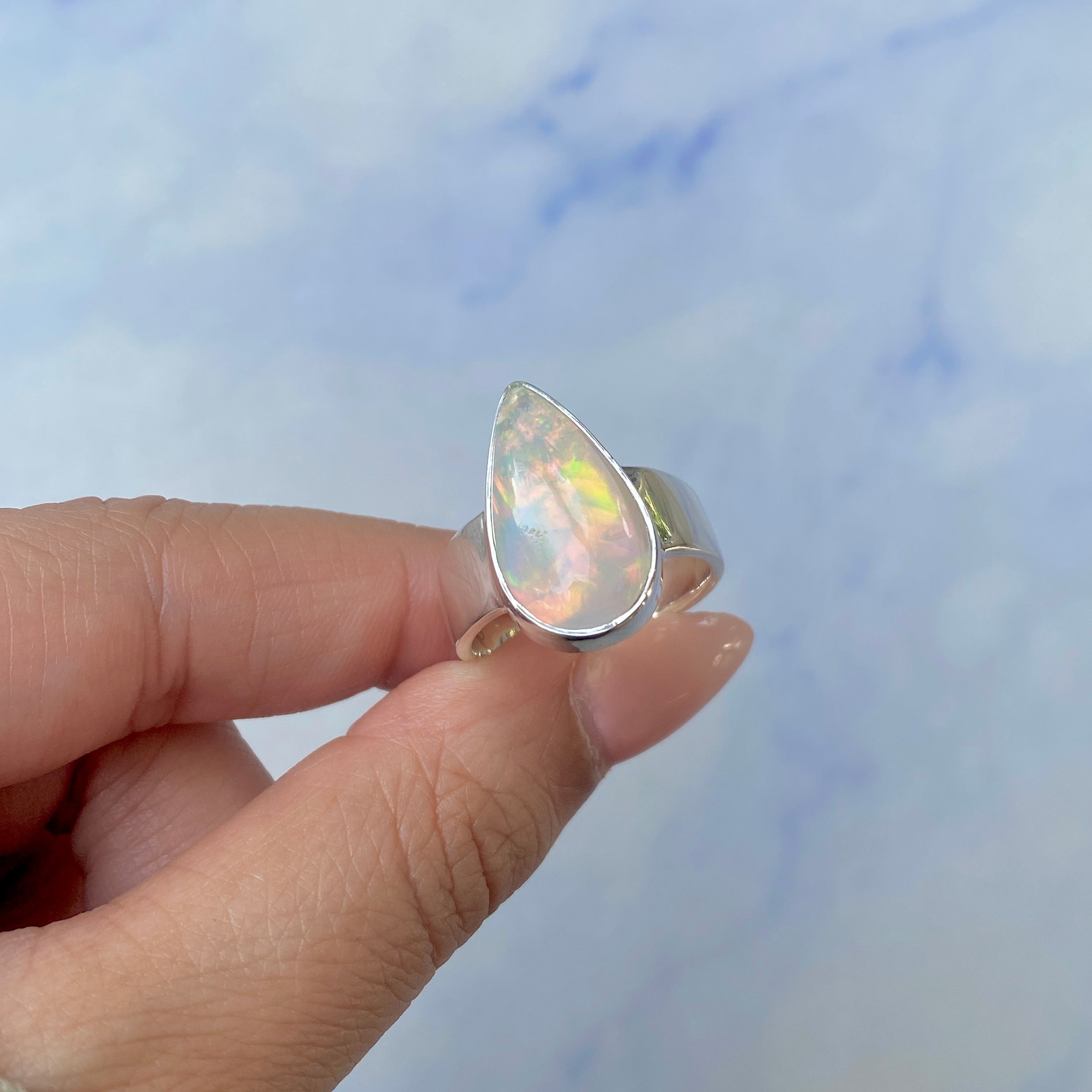 Opal Ring Size 9-(OPL-R-56.)