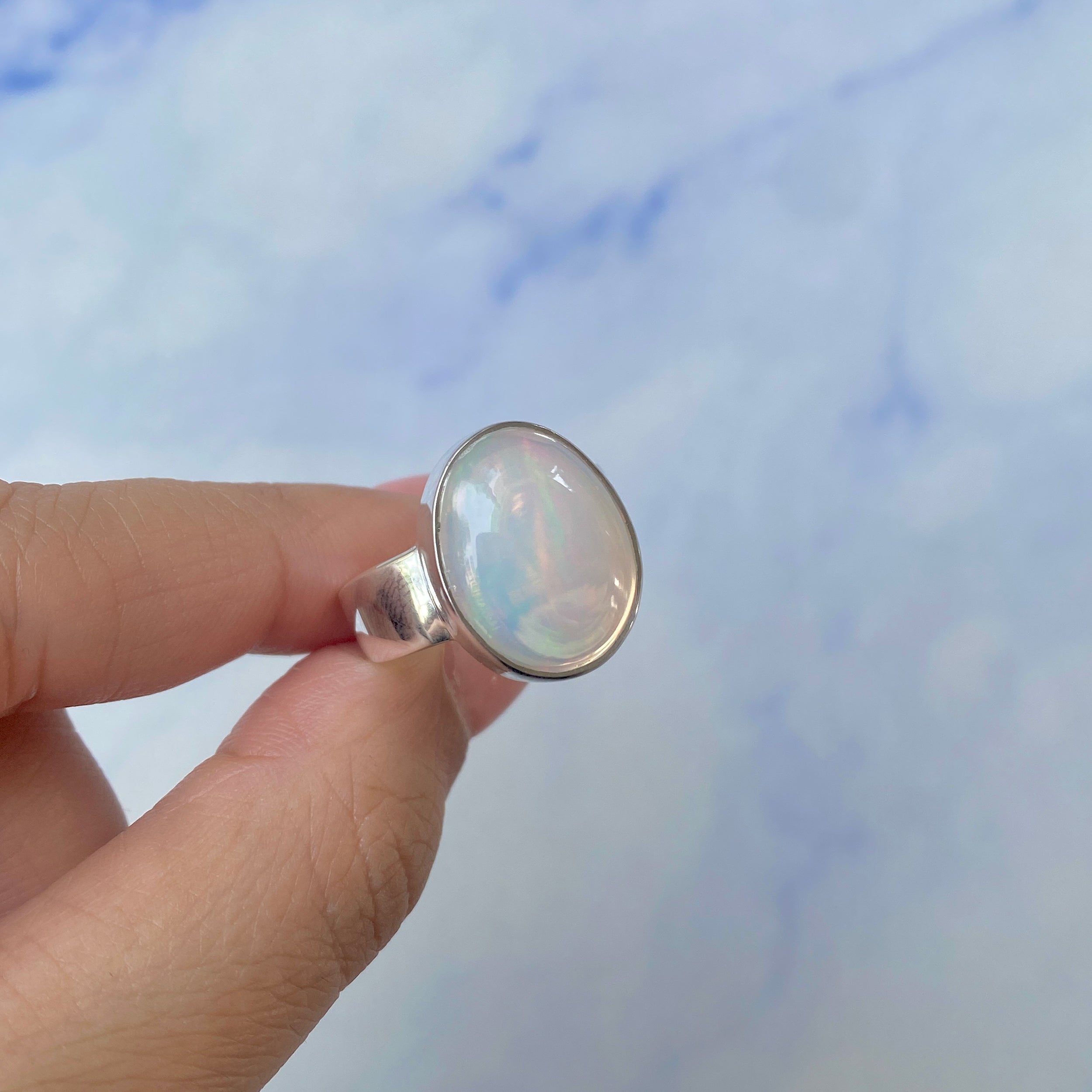 Opal Ring Size 9-(OPL-R-59.)