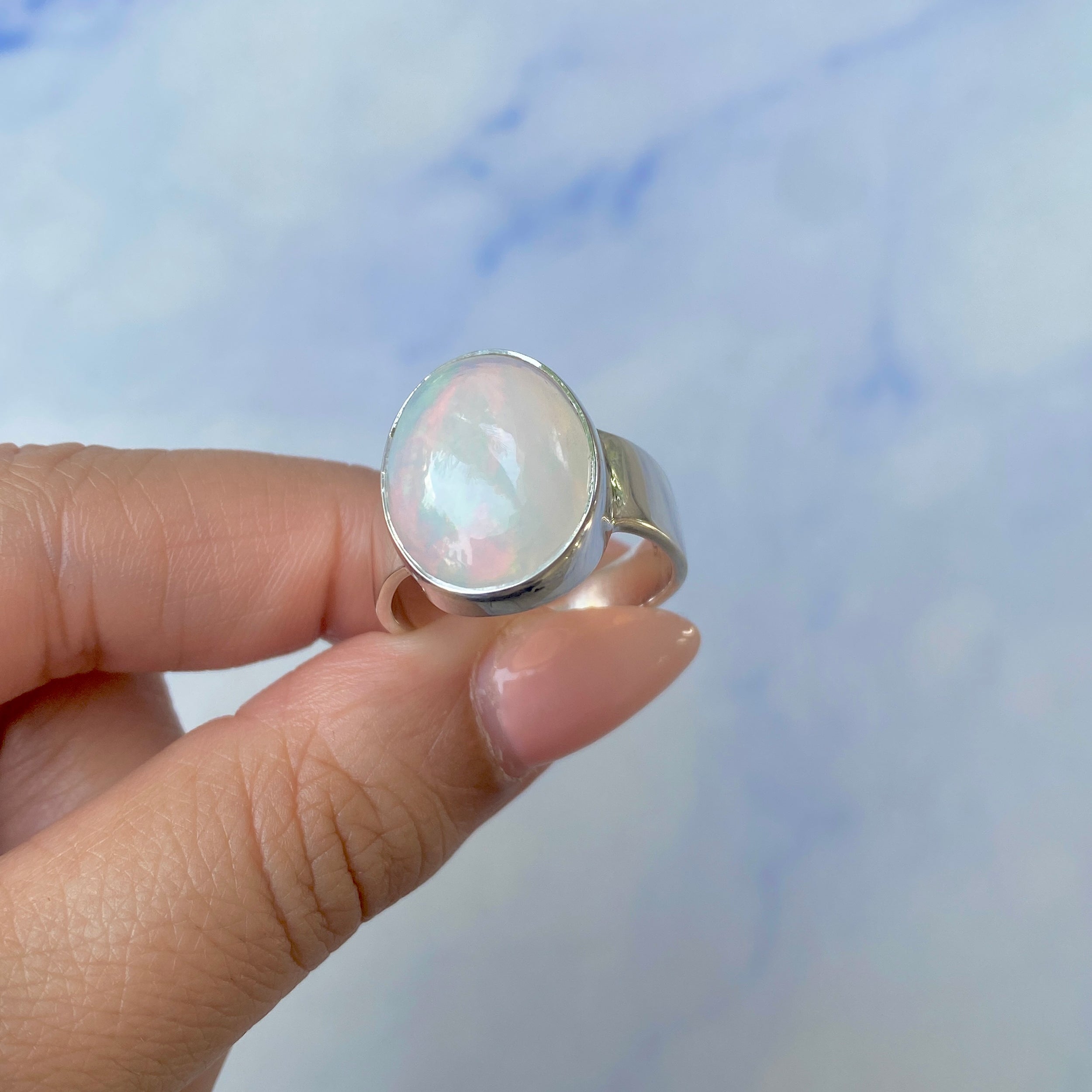 Opal Ring Size 9-(OPL-R-59.)