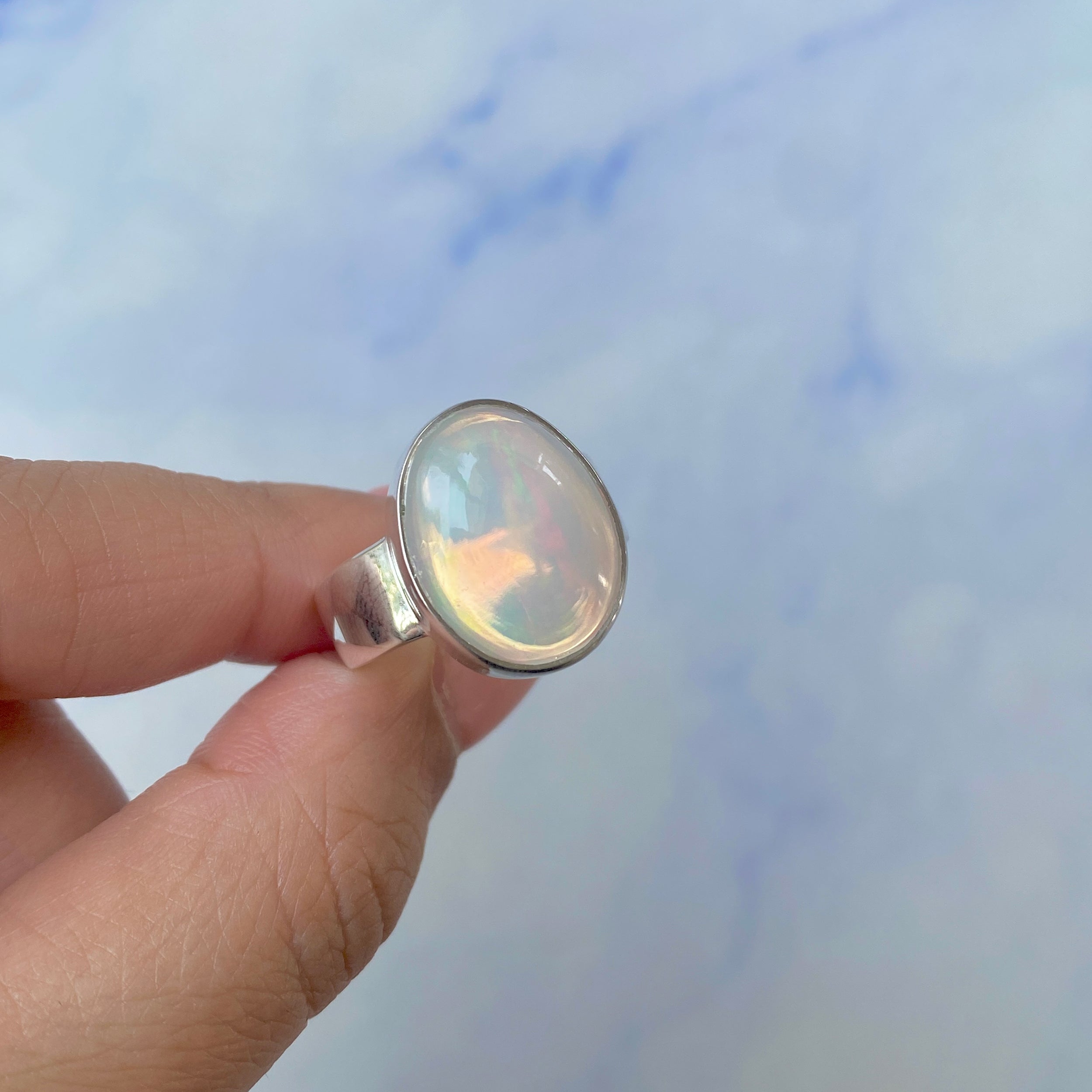 Opal Ring Size 9-(OPL-R-59.)