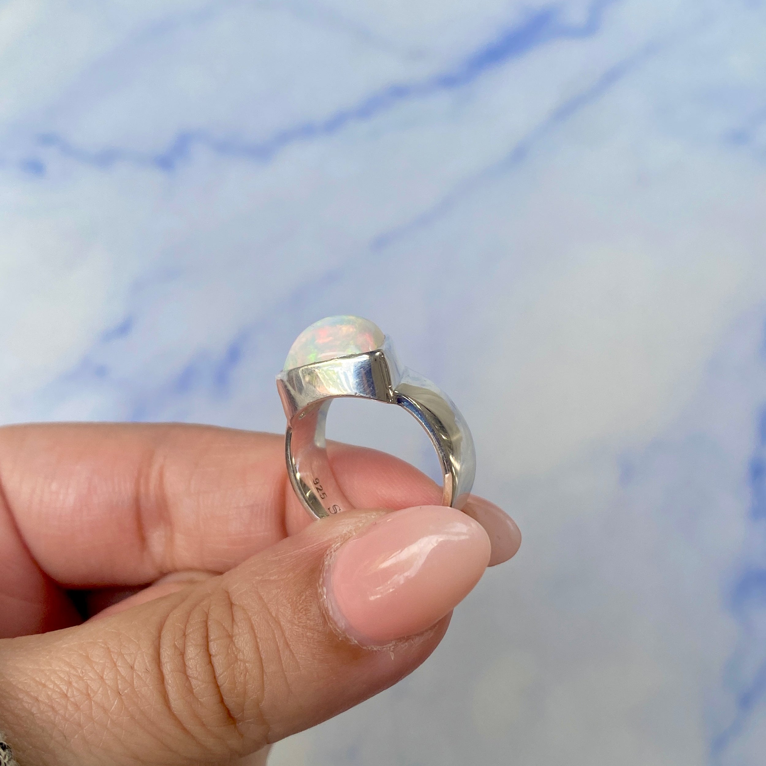 Opal Ring Size 6-(OPL-R-6.)
