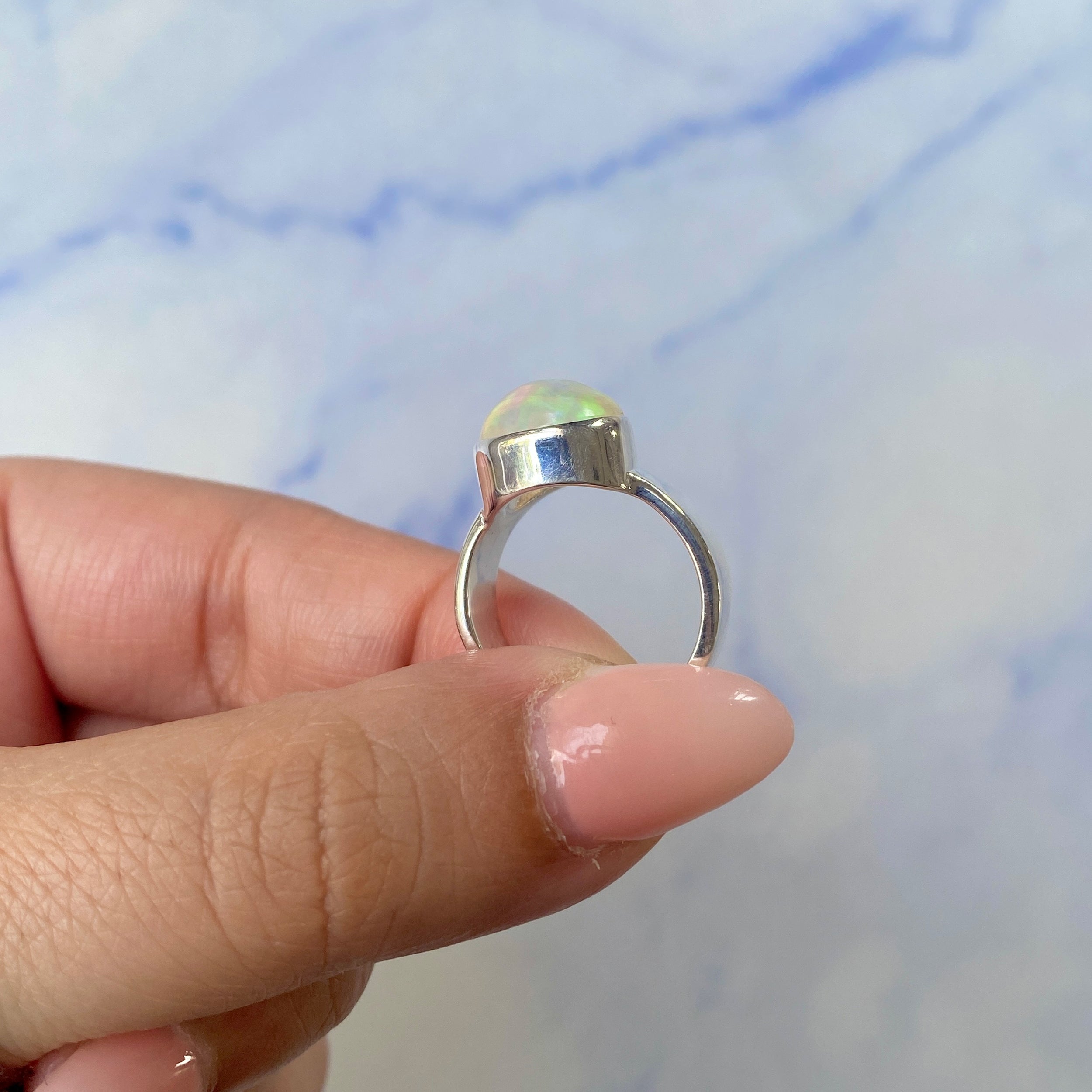 Opal Ring Size 6-(OPL-R-7.)