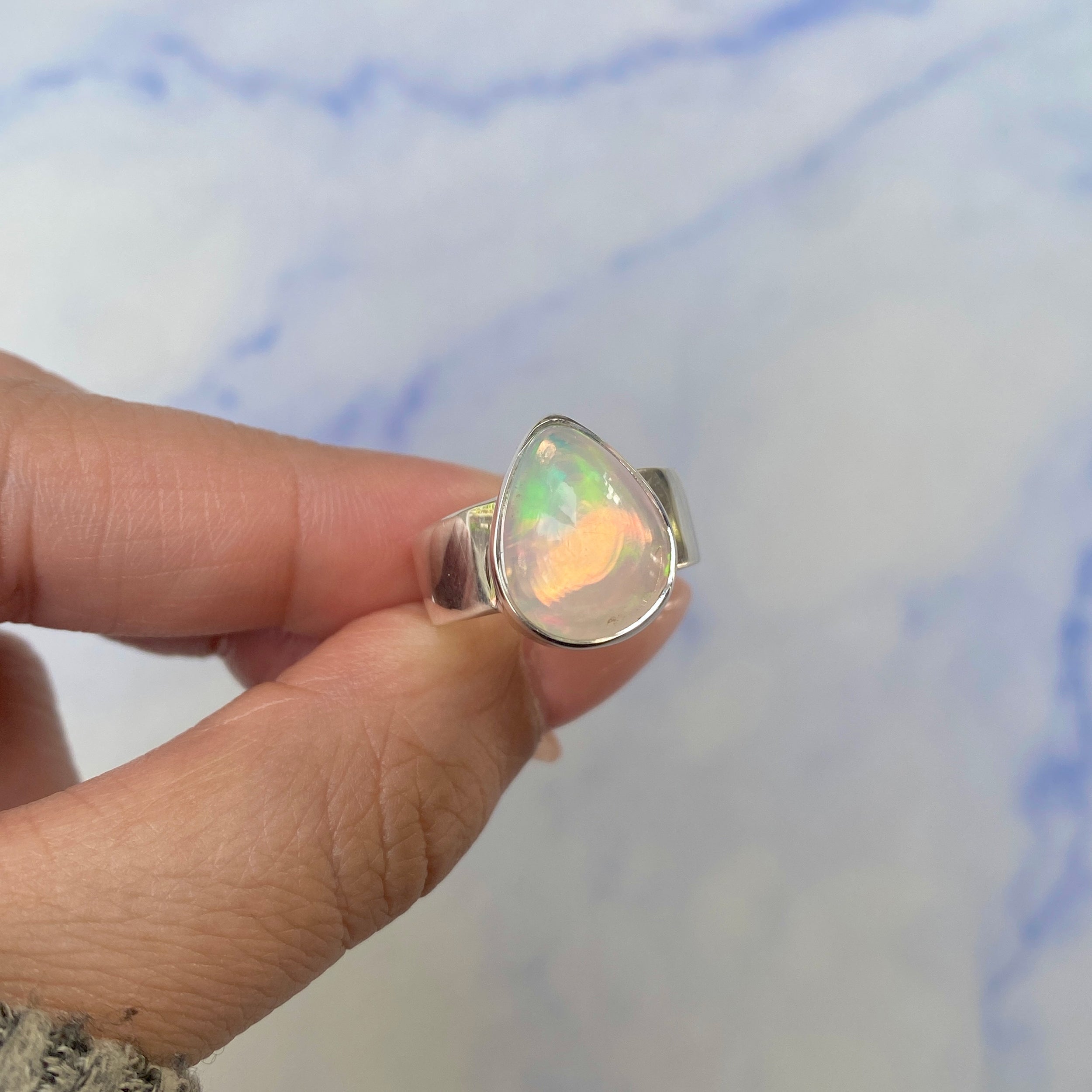 Opal Ring Size 7-(OPL-R-9.)