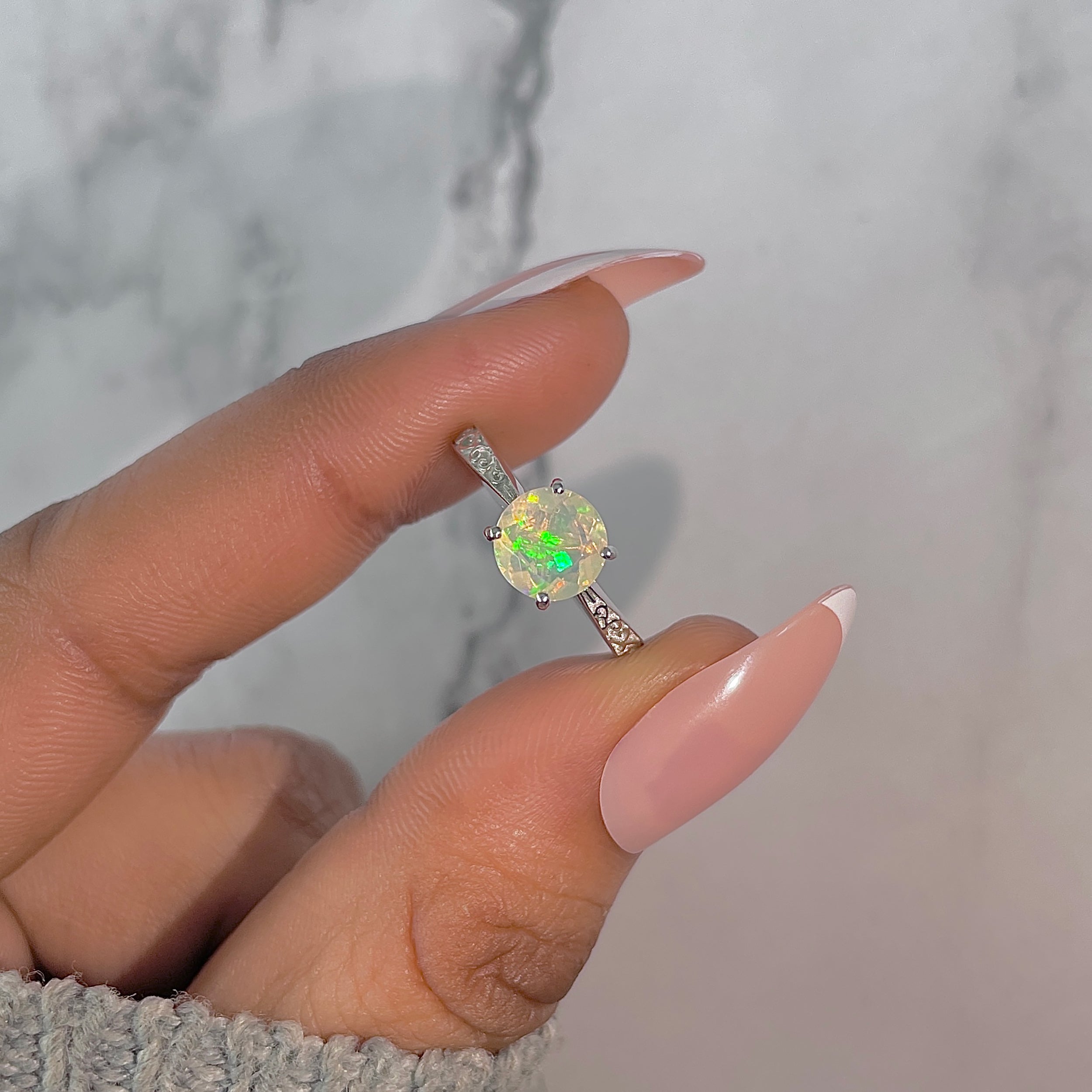 Opal Ring-(OPL-RDR-1931.)