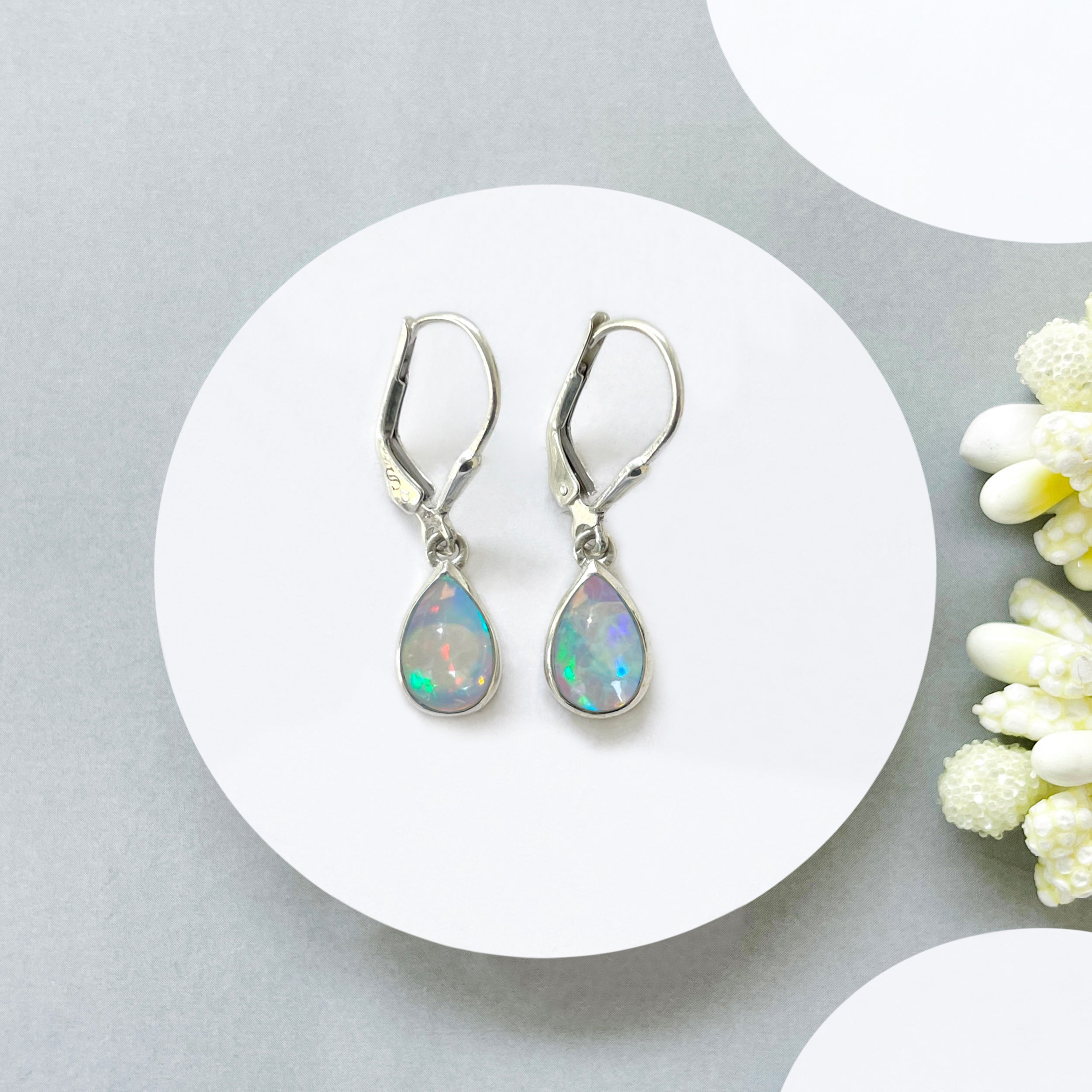 Opal Leverback Earring-(OPL-SE-1117.)