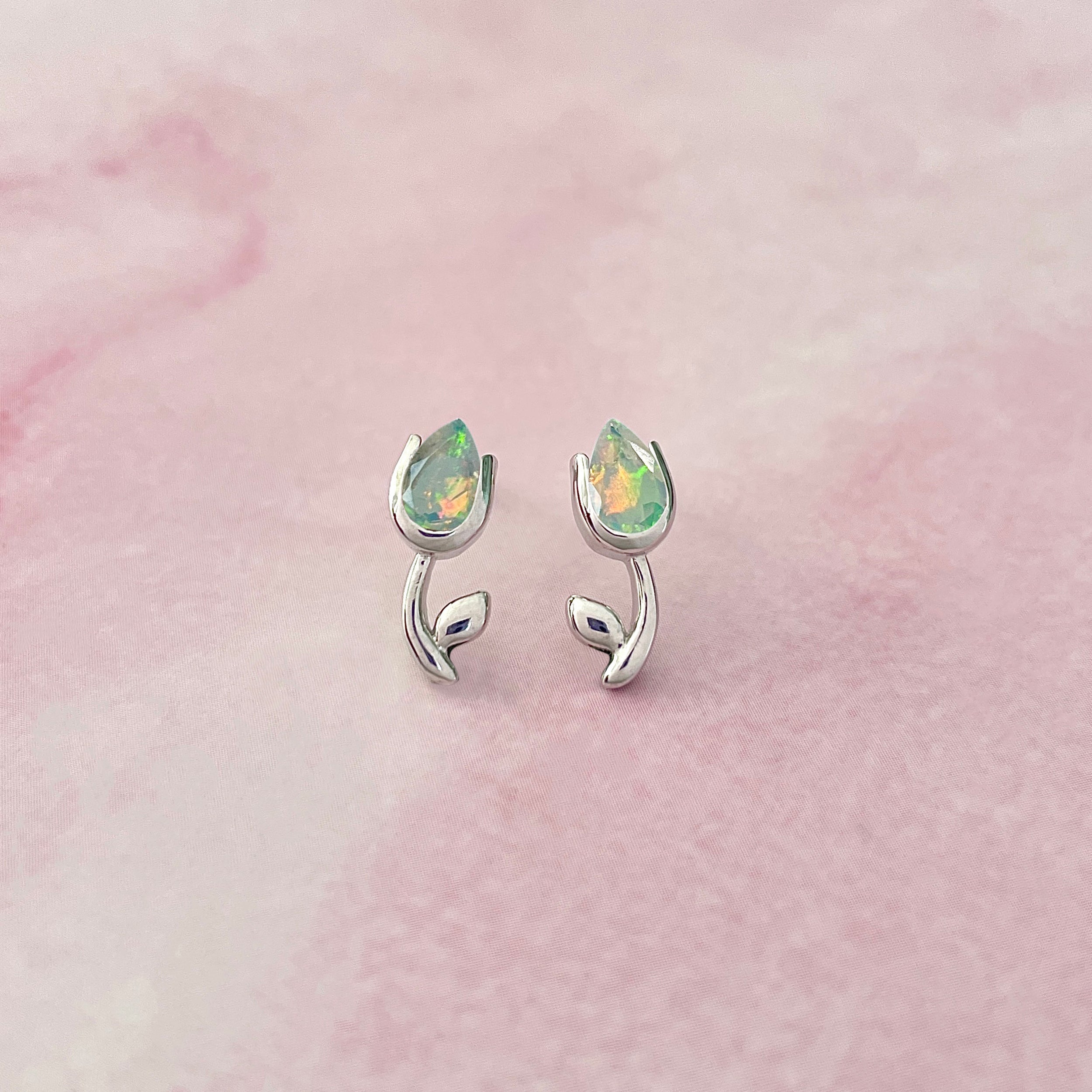 Opal Earring-(OPL-SE-1793.)