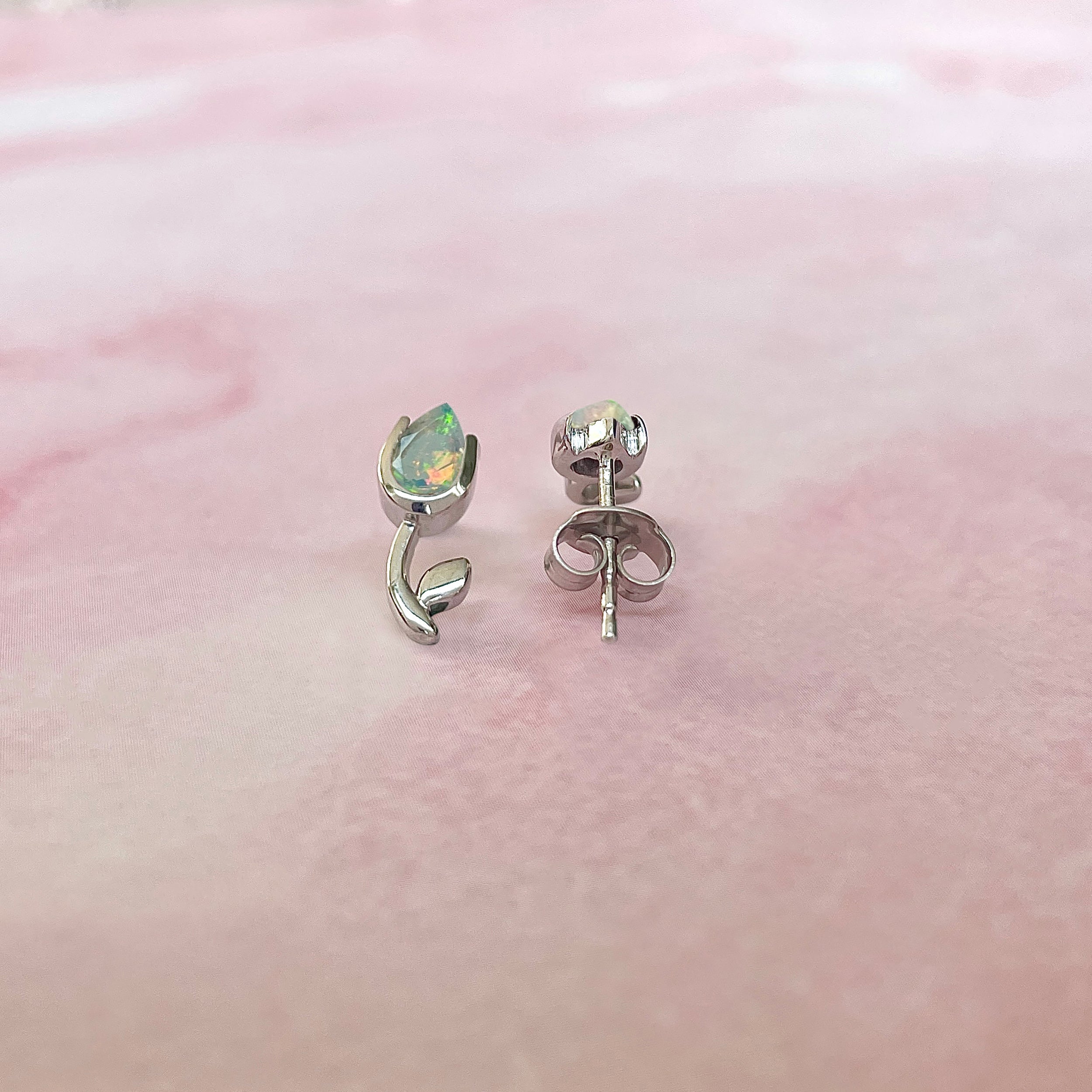 Opal Earring-(OPL-SE-1793.)
