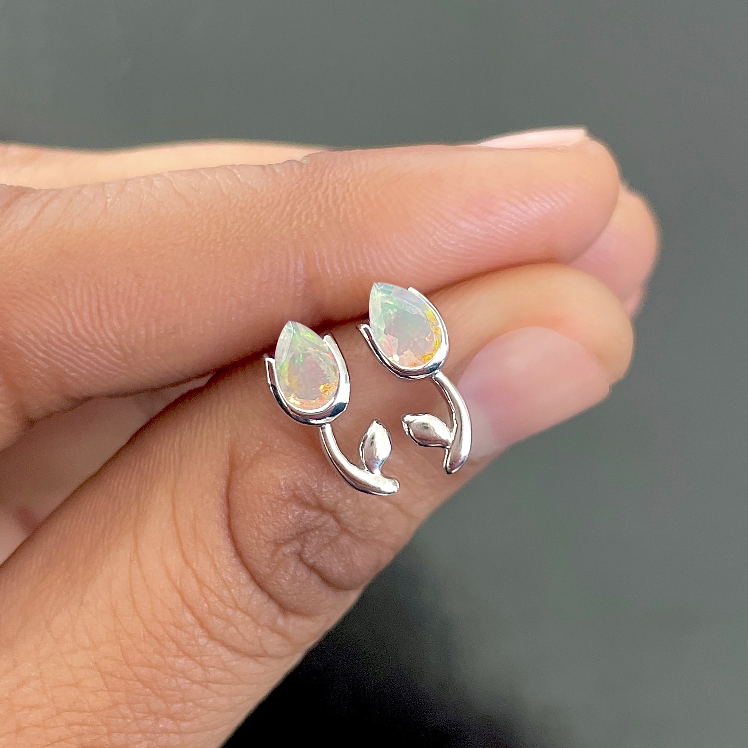 Opal Earring-(OPL-SE-1793.)