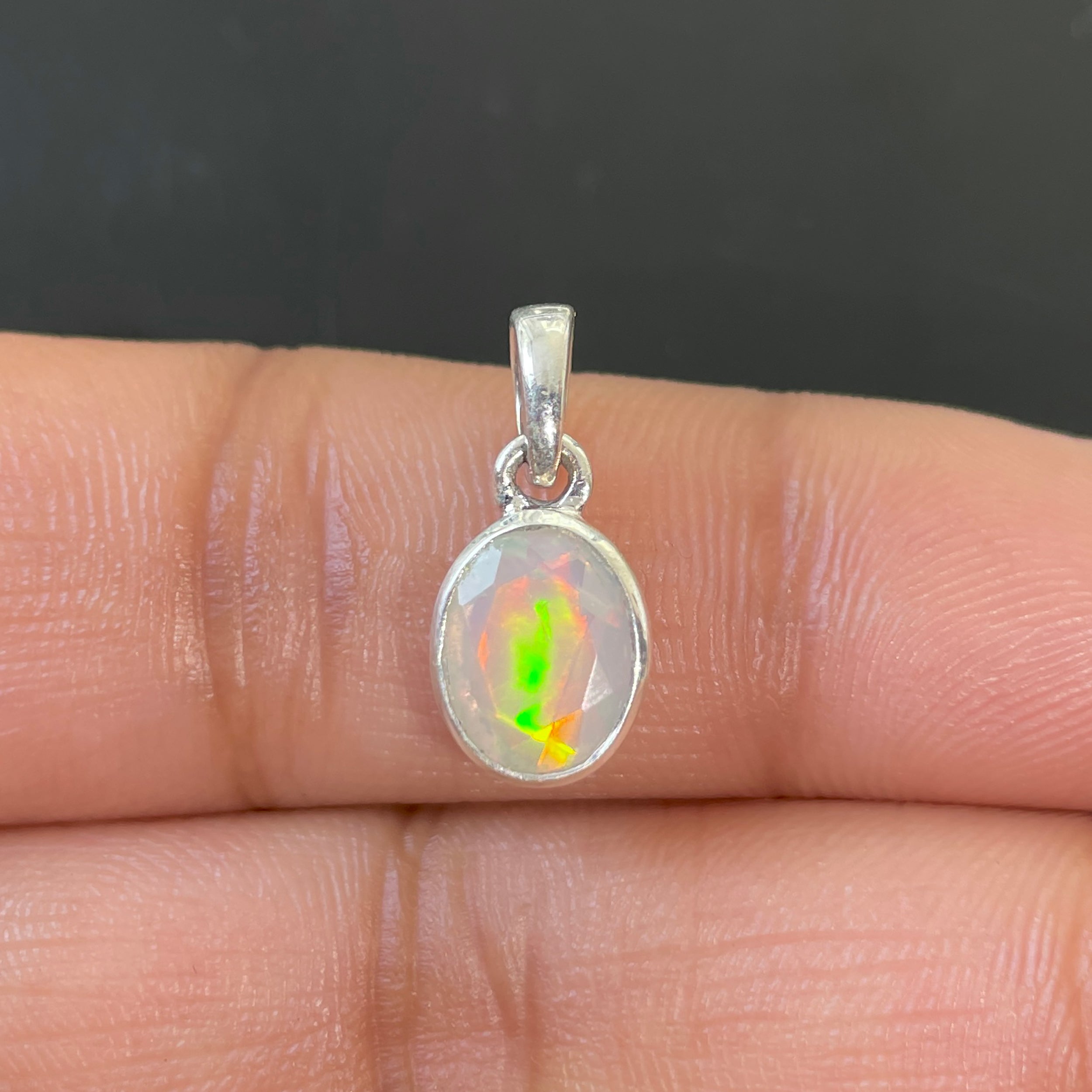 Opal Pendant-(OPL-SP-380.)