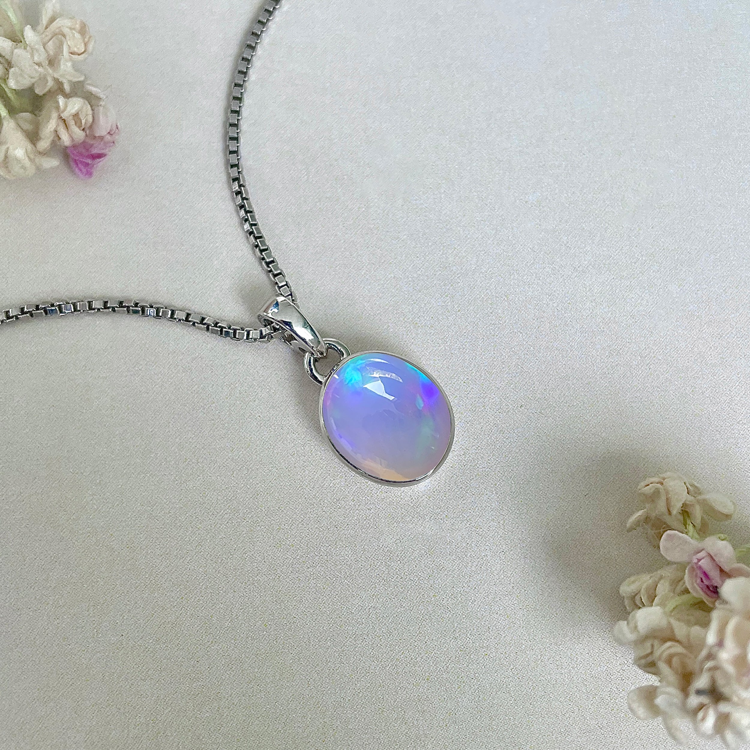 Opal Pendant-(OPL-SP-687.)