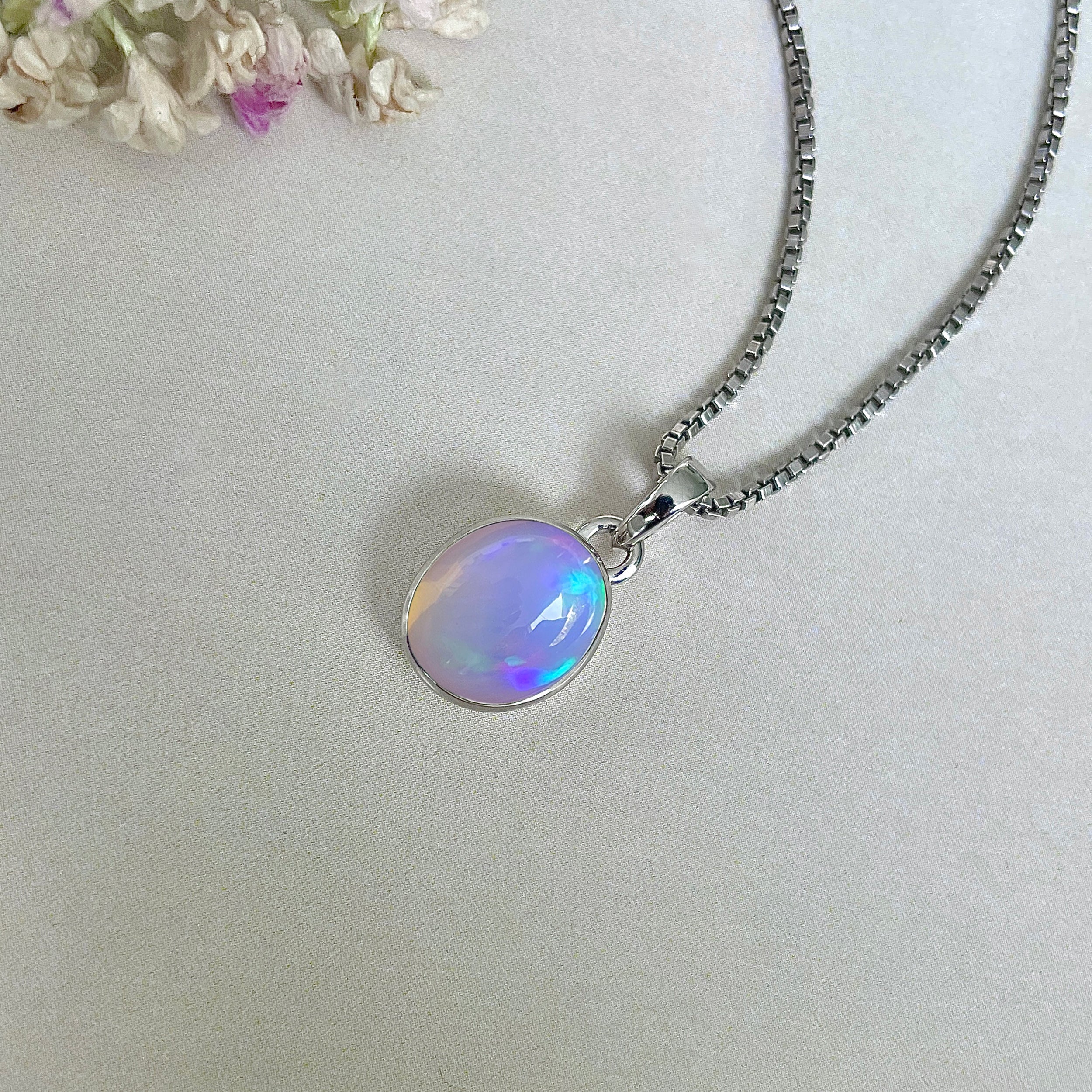 Opal Pendant-(OPL-SP-687.)