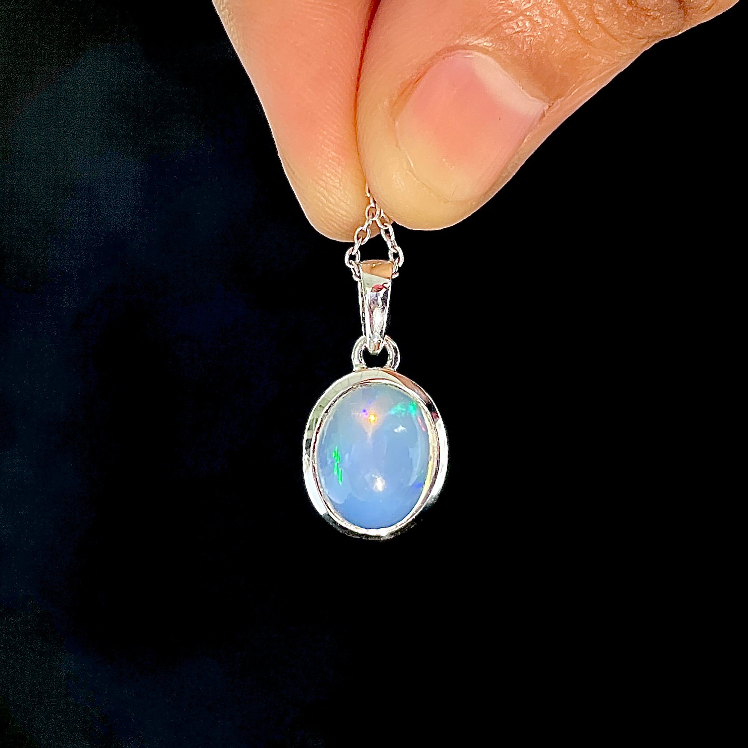 Opal Pendant-(OPL-SP-687.)