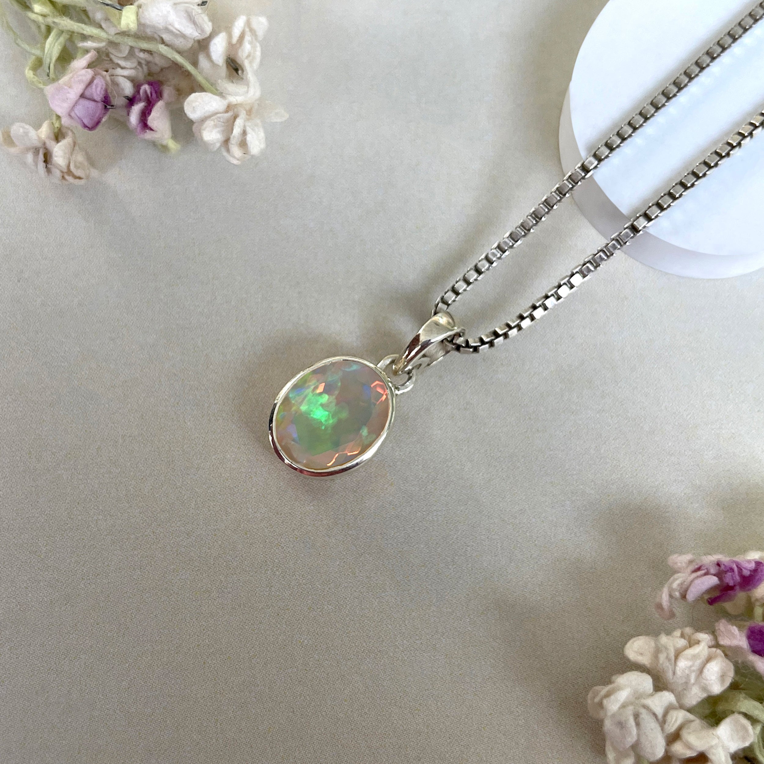 Opal Pendant-(OPL-SP-734.)