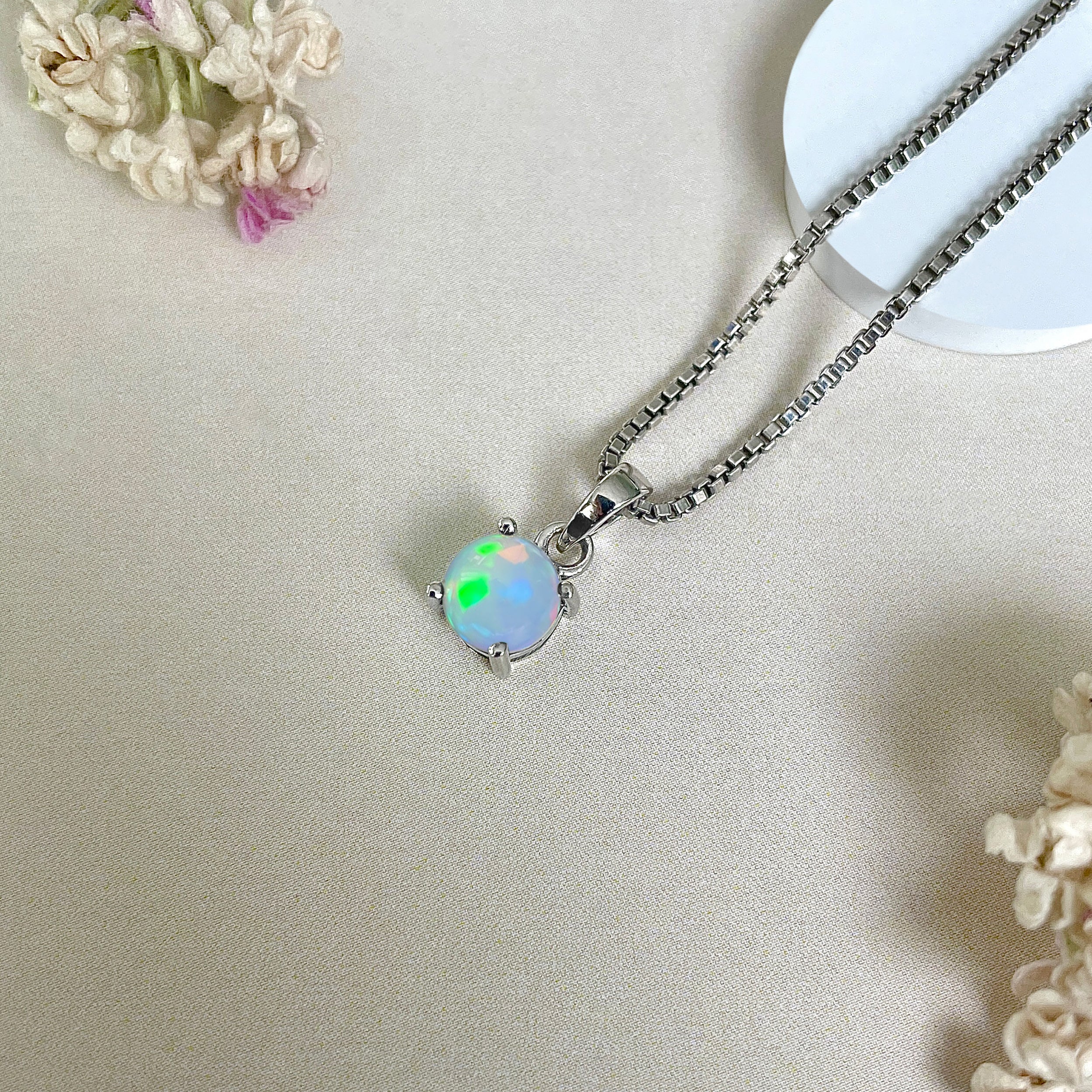 Opal Pendant-(OPL-SP-929.)