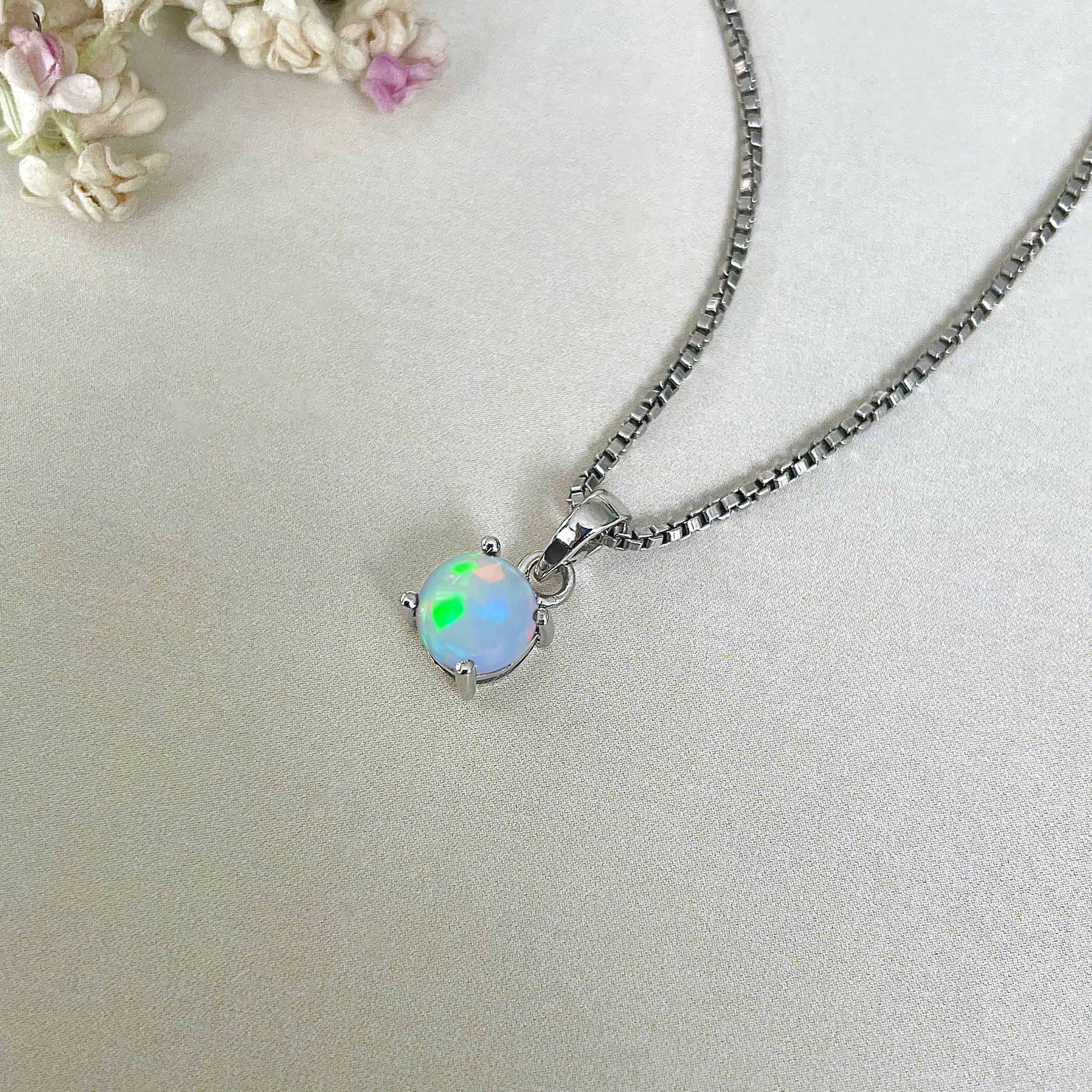 Opal Pendant-(OPL-SP-929.)