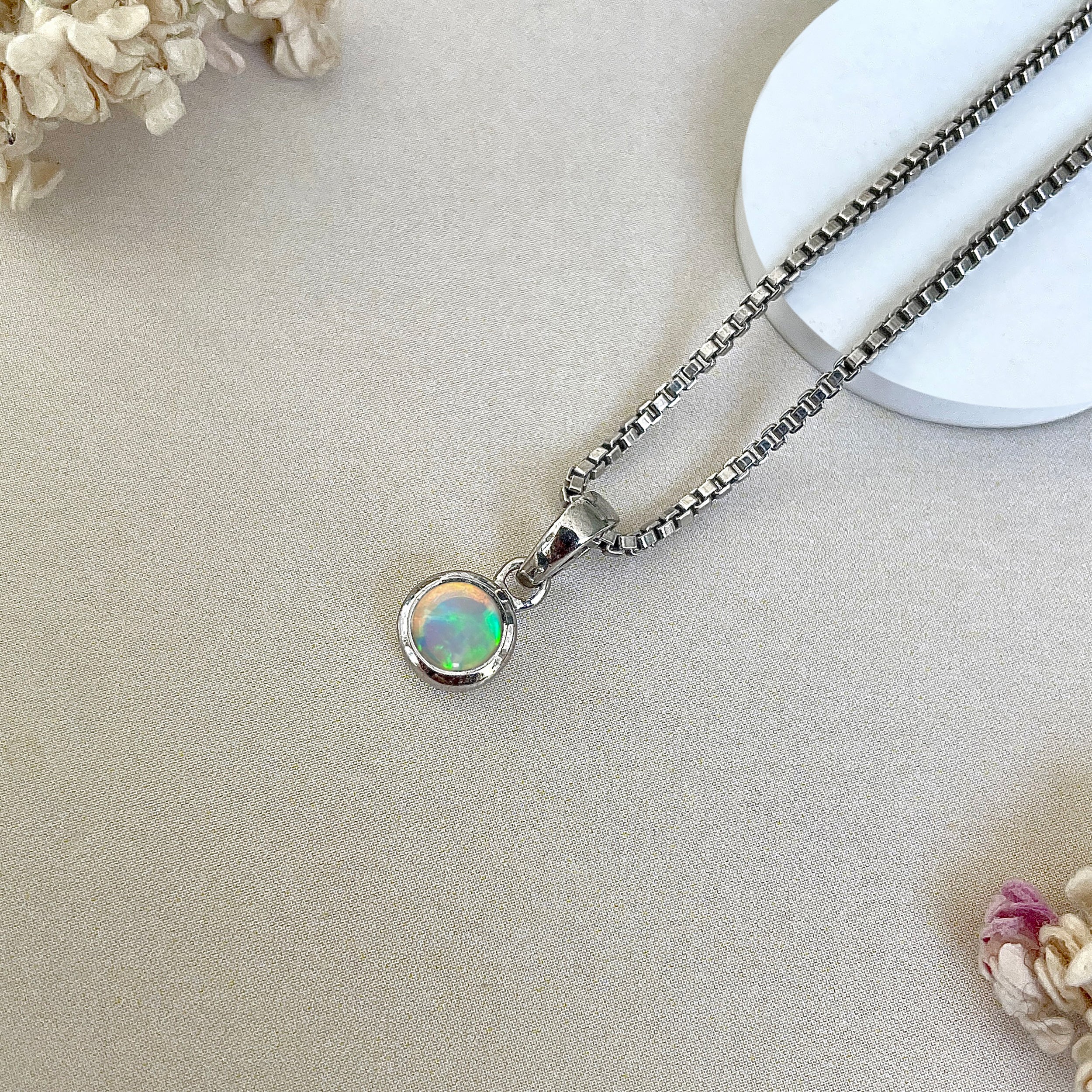 Opal Pendant-(OPL-SP-948.)