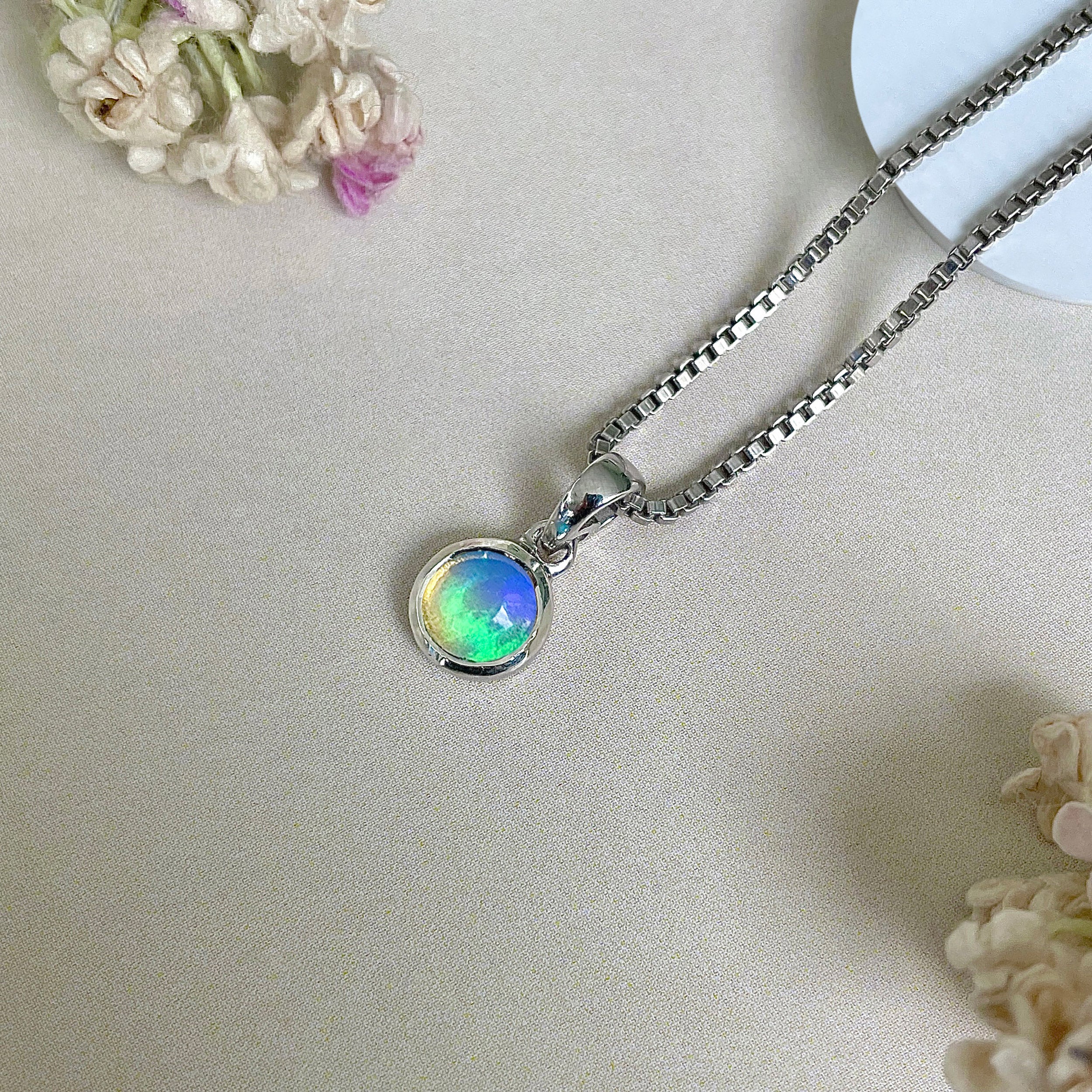Opal Pendant-(OPL-SP-949.)