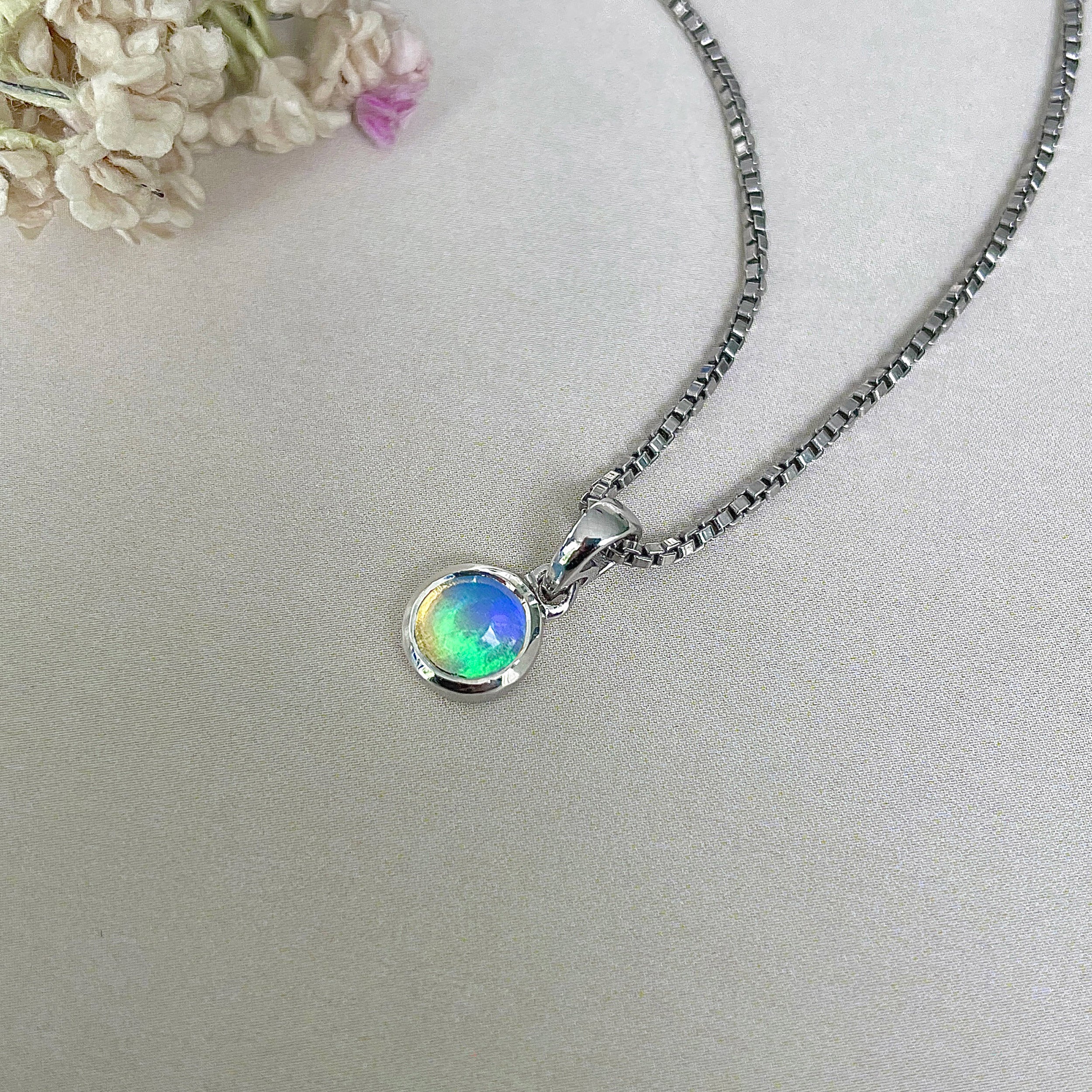 Opal Pendant-(OPL-SP-949.)