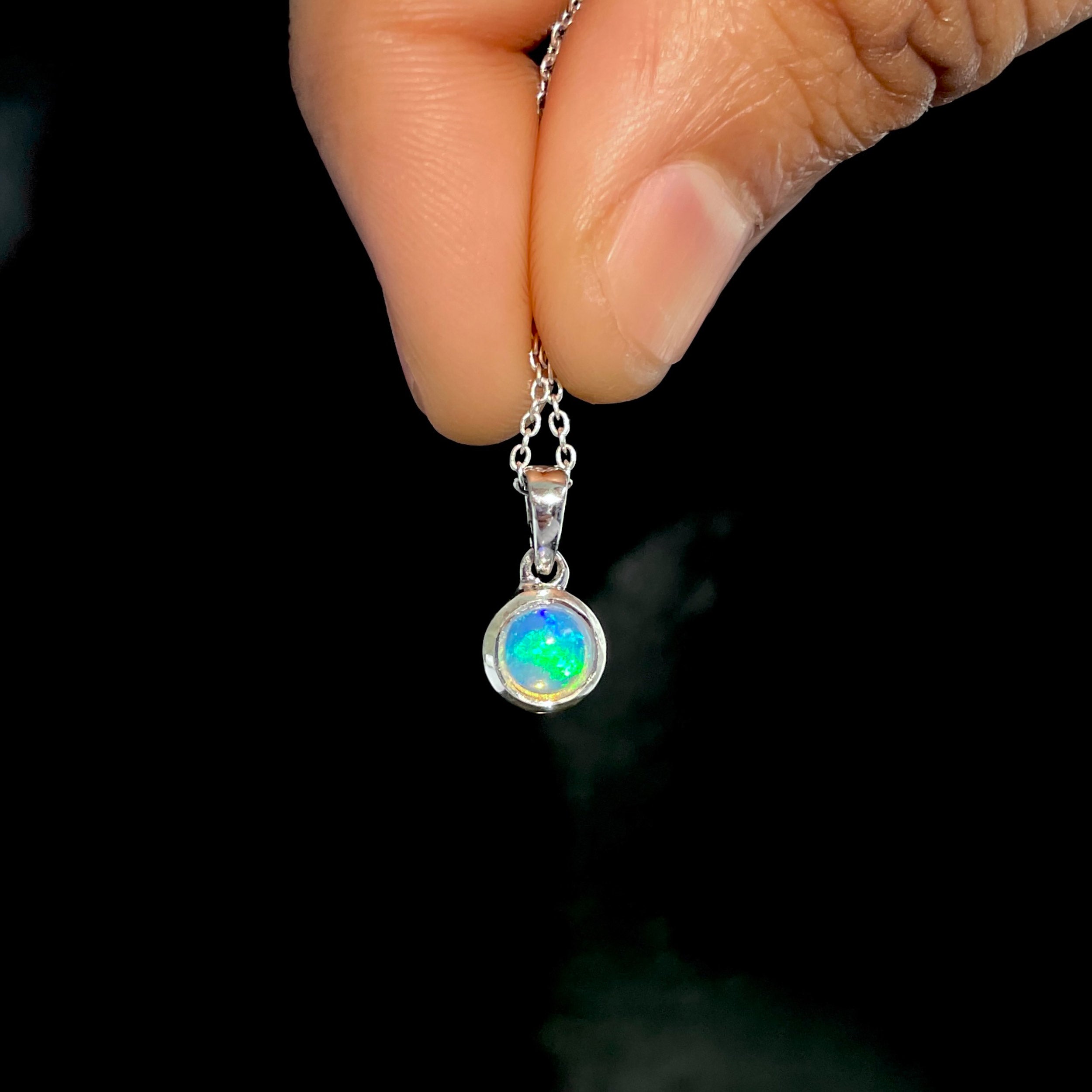 Opal Pendant-(OPL-SP-949.)
