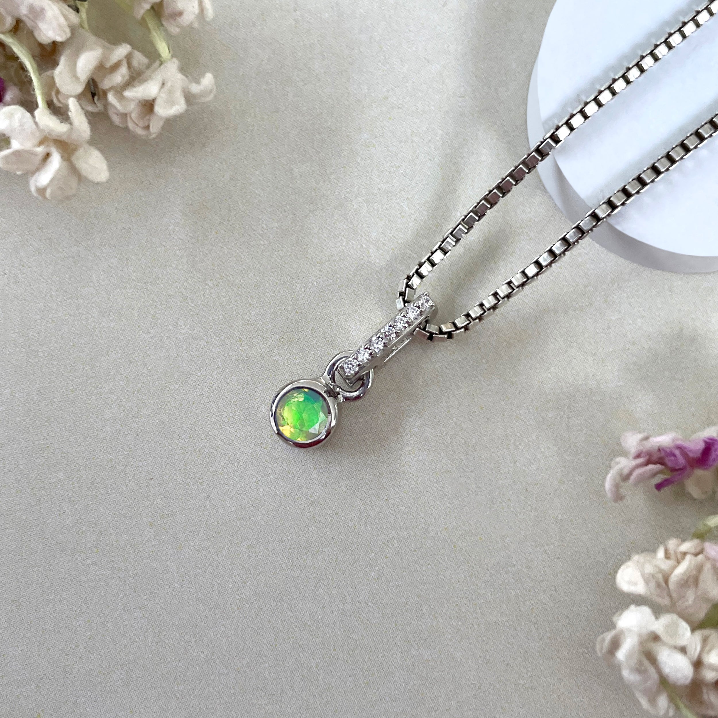 Opal Pendant-( OPL-SP-999B )