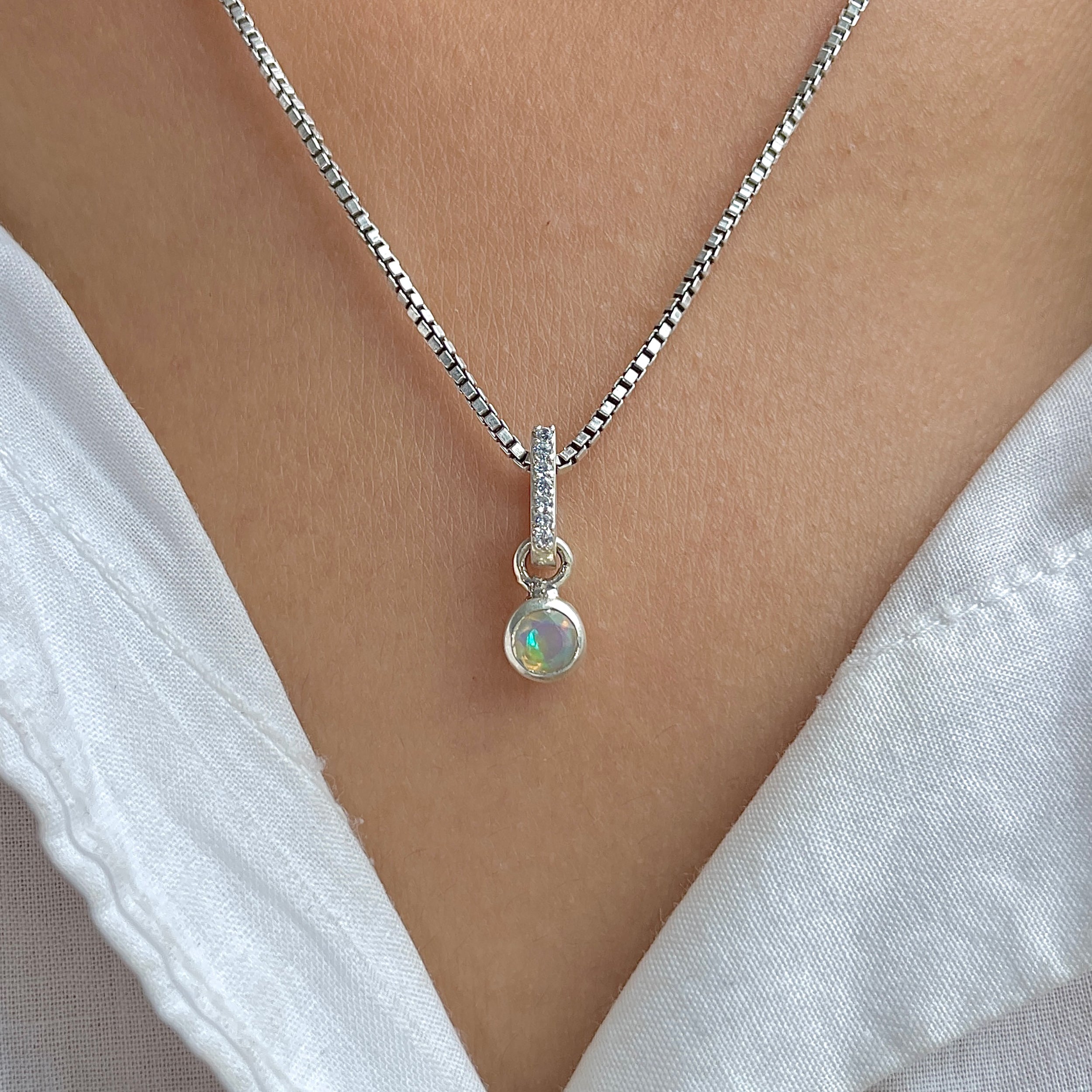Opal Pendant-( OPL-SP-999B )