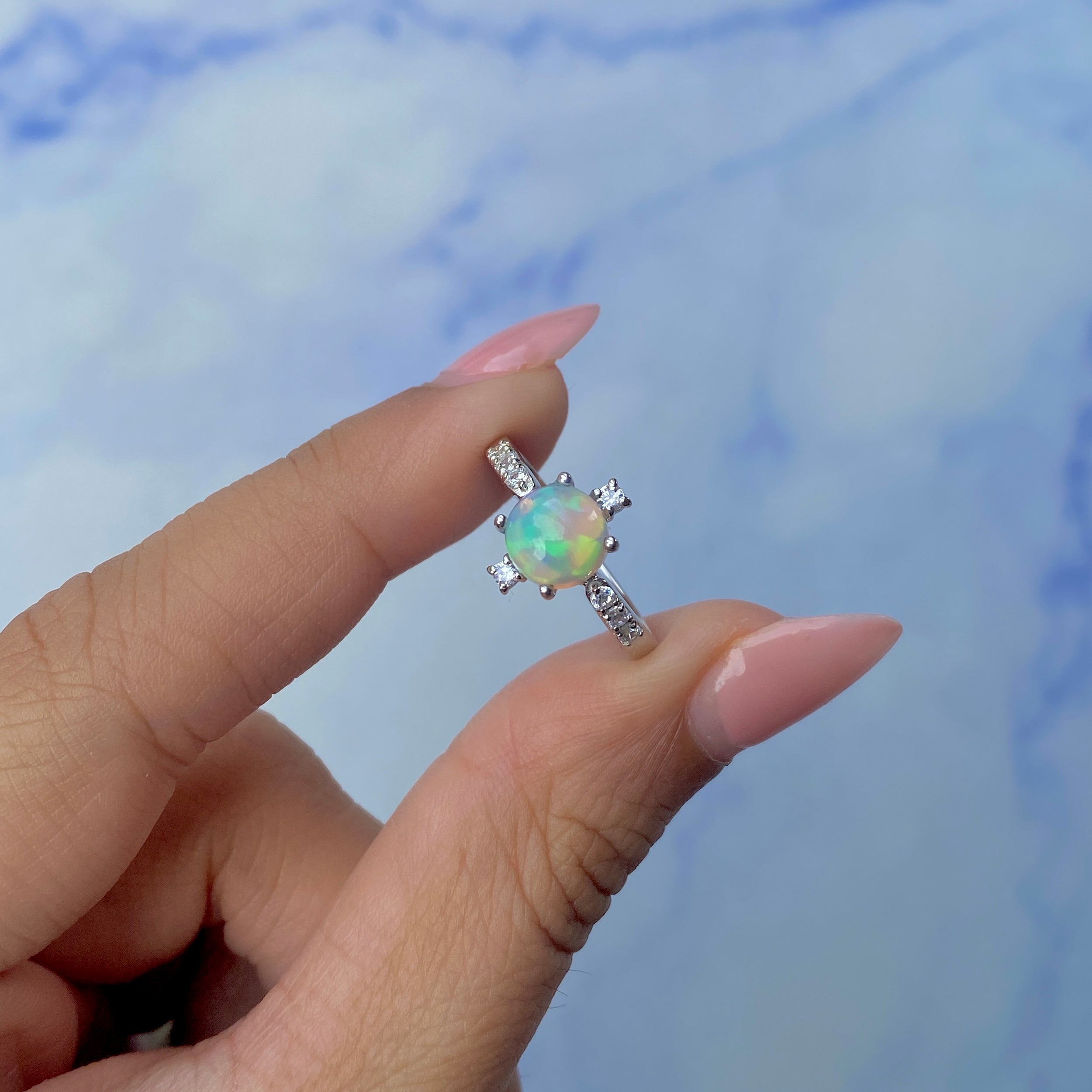 Opal Ring-(OPL-SR-1621.)