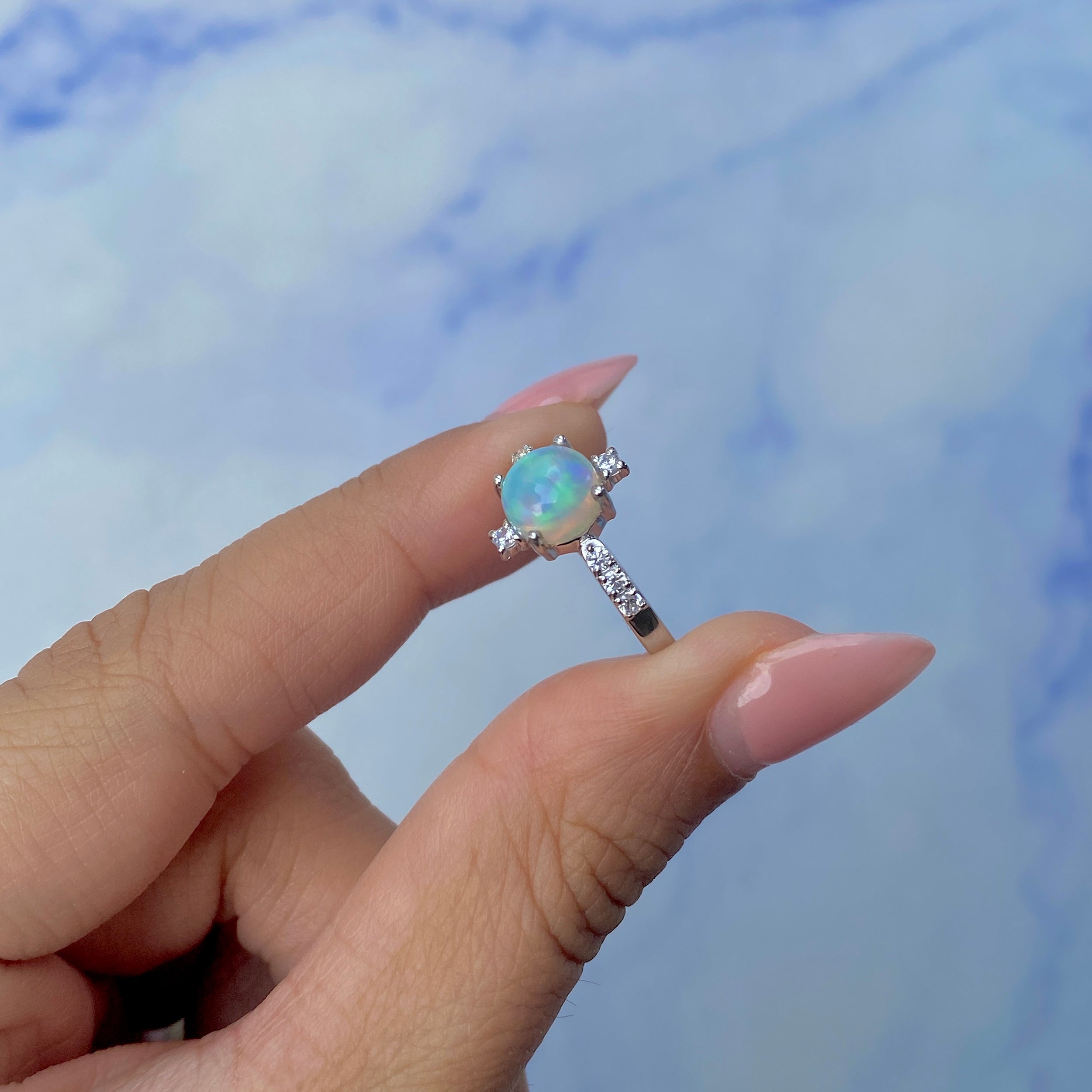 Opal Ring-(OPL-SR-1621.)