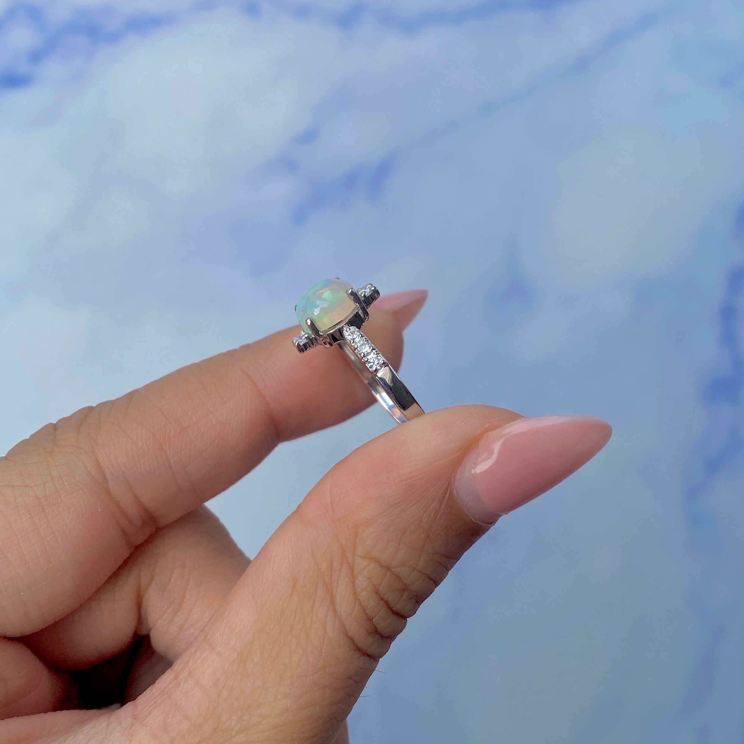 Opal Ring-(OPL-SR-1621.)