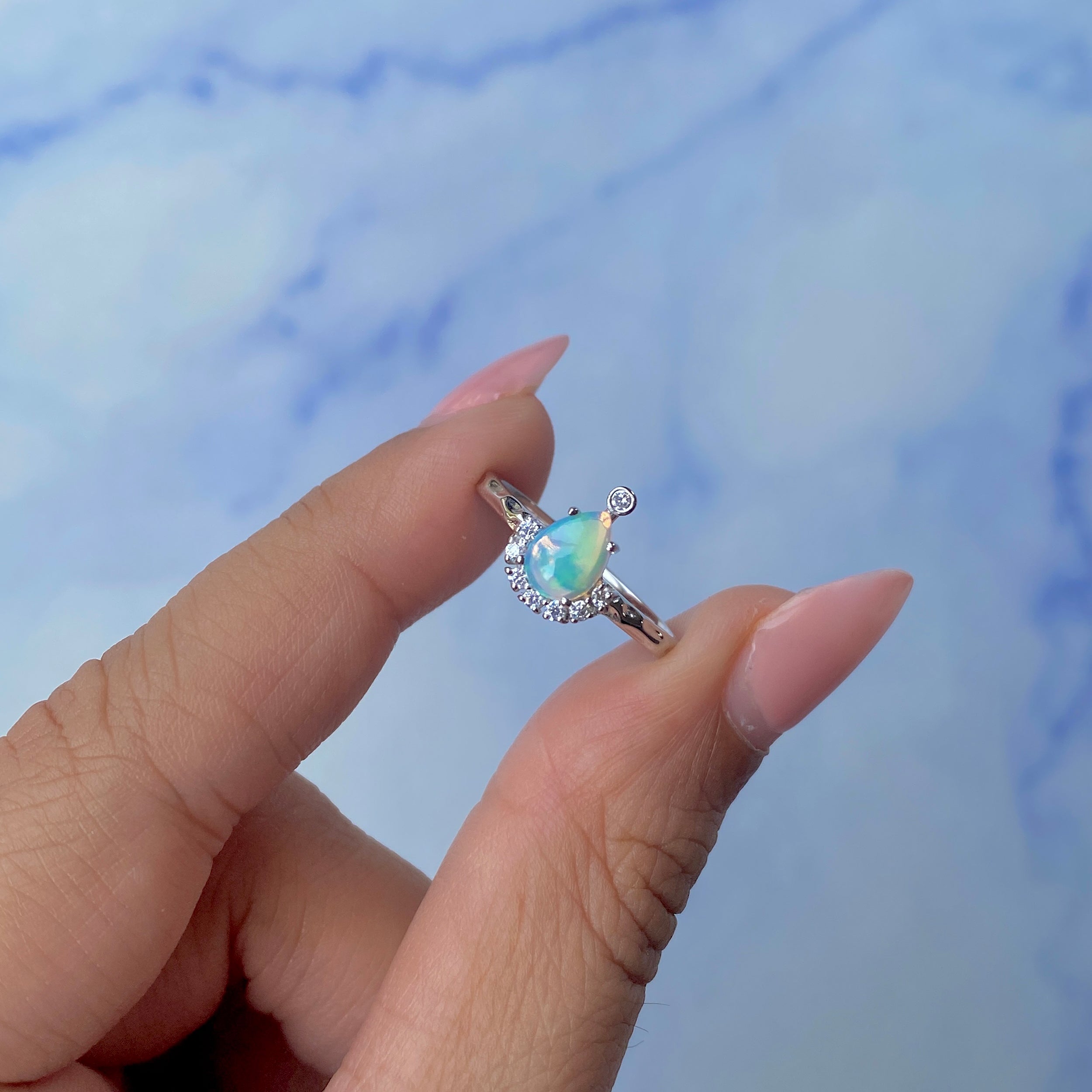Opal Ring-(OPL-SR-1622.)