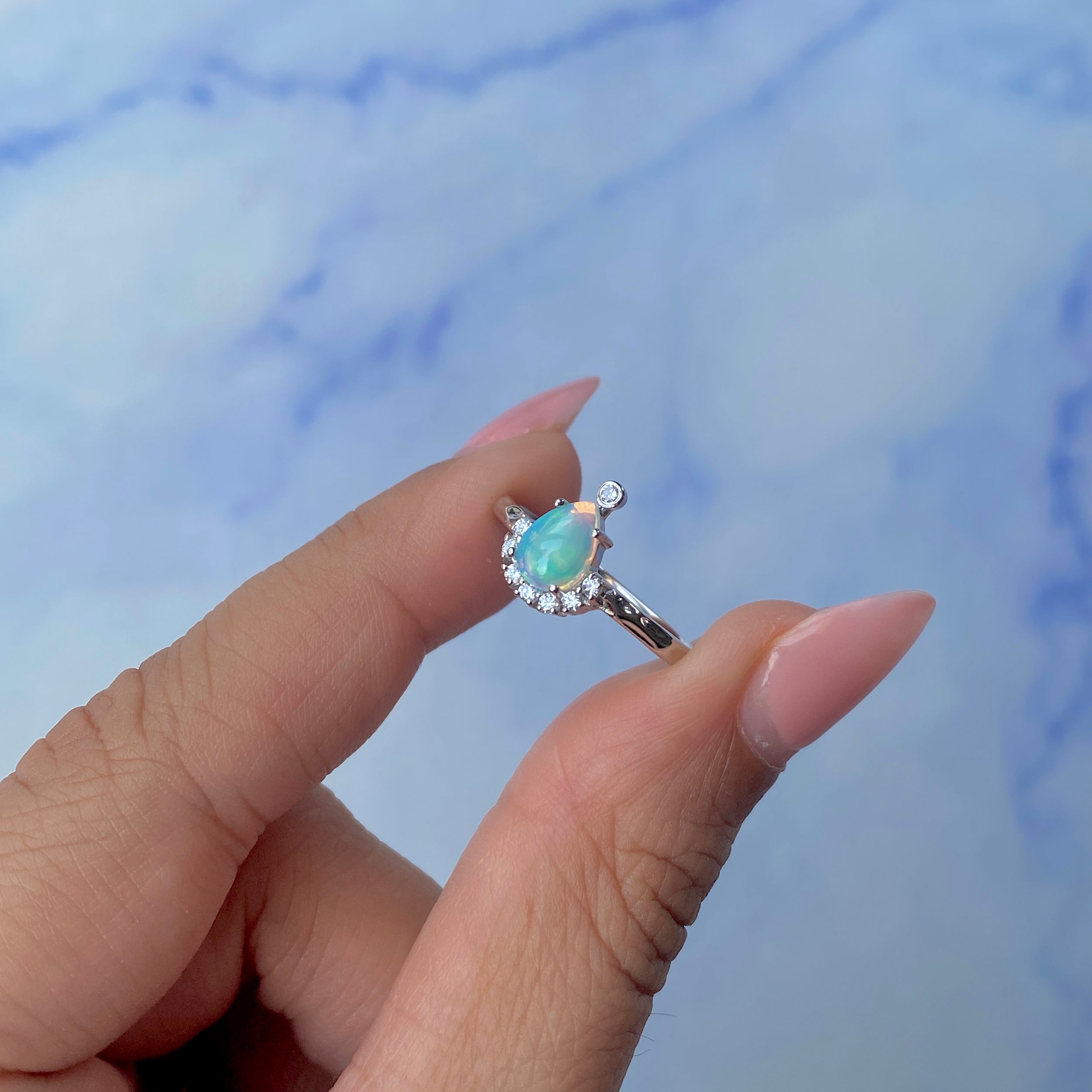 Opal Ring-(OPL-SR-1622.)