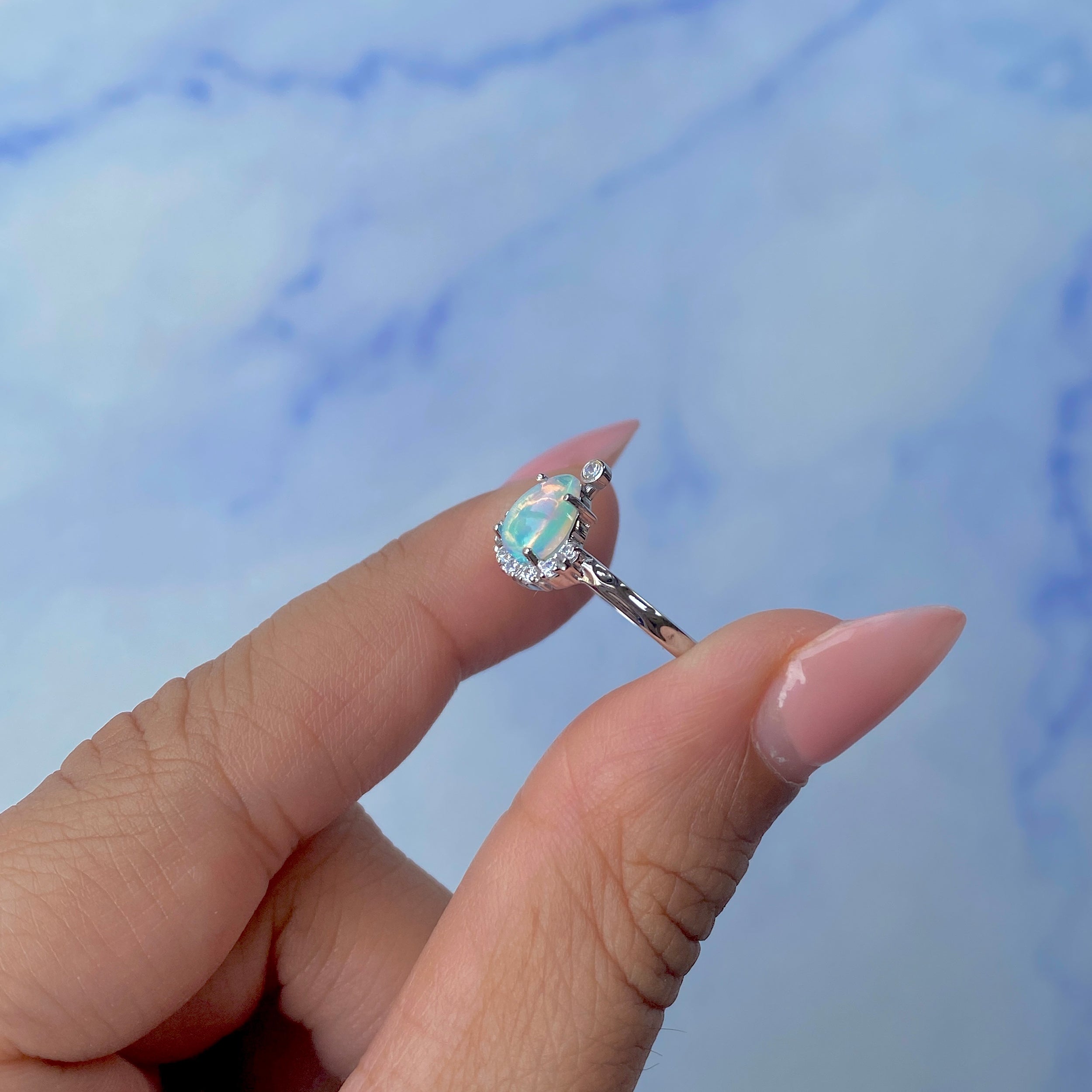 Opal Ring-(OPL-SR-1622.)